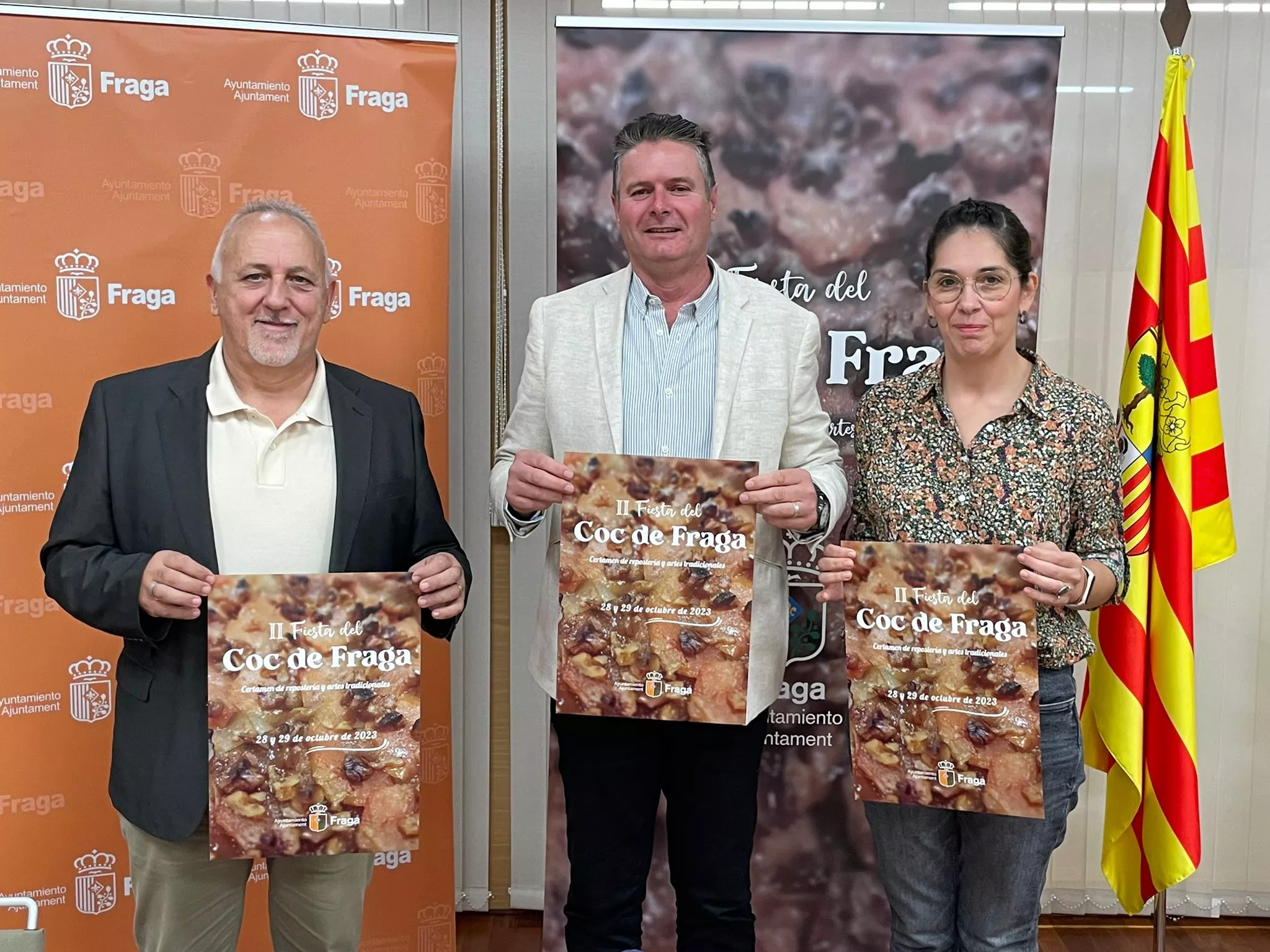 Presentación de la Fiesta del Coc de Fraga