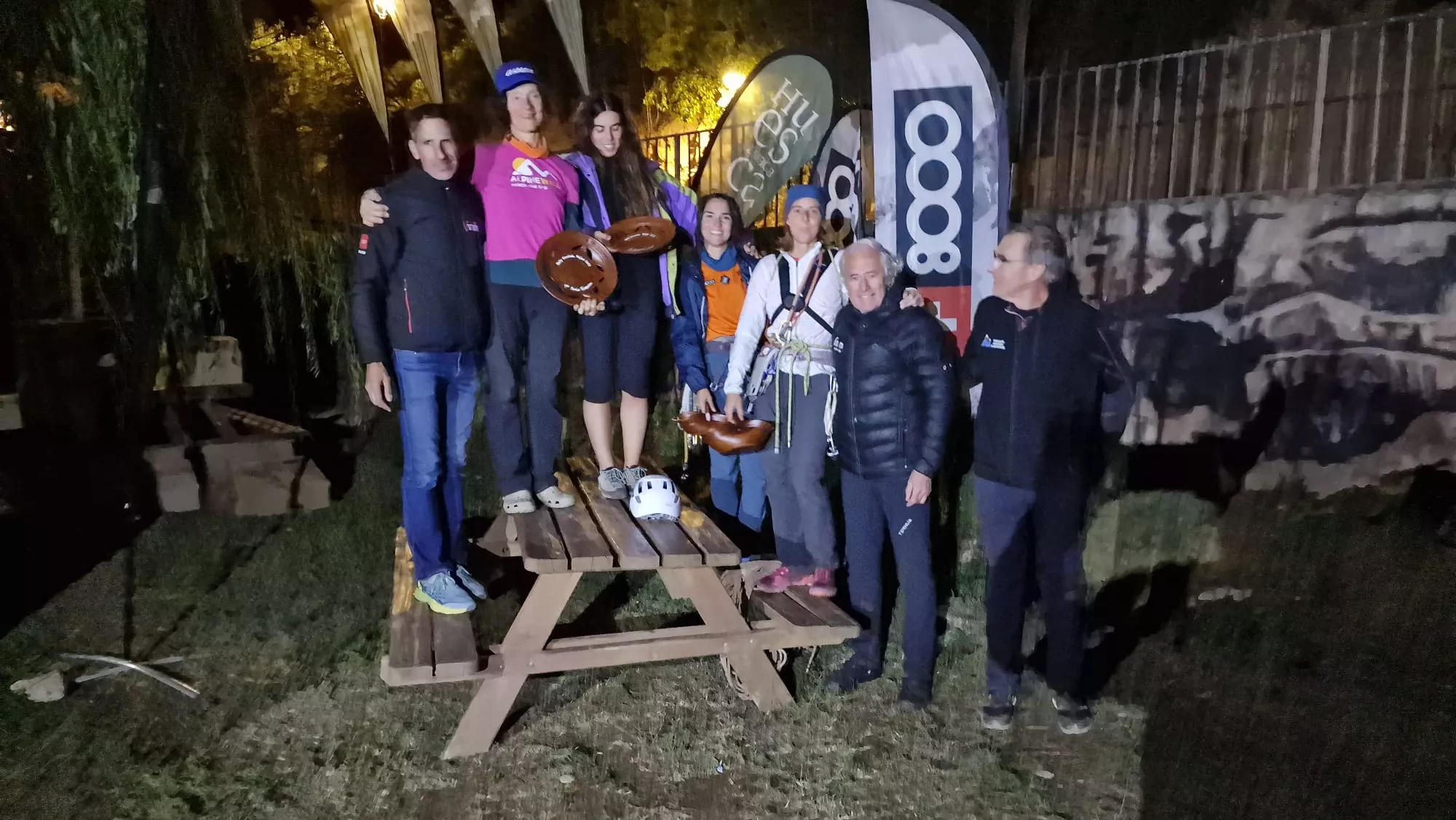 Rally de Escalada en Riglos - Podio femenino