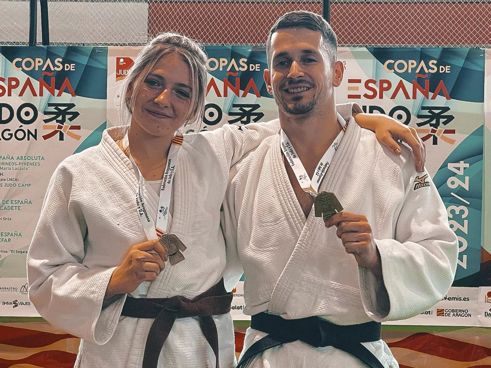 Leo Cruz y Jara Checa, doble oro del Kanpai.