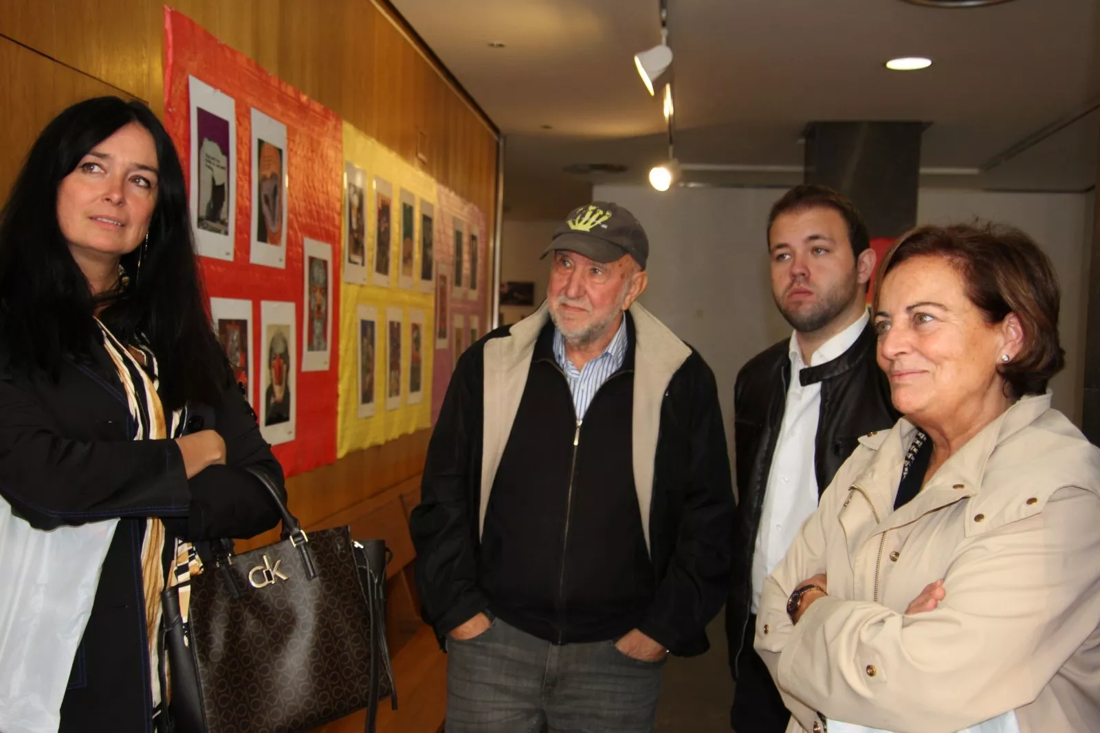 Visita de Orduna y Moreno al Círculo Republicano Manolín Abad de Huesca. Foto Carlos Neofato