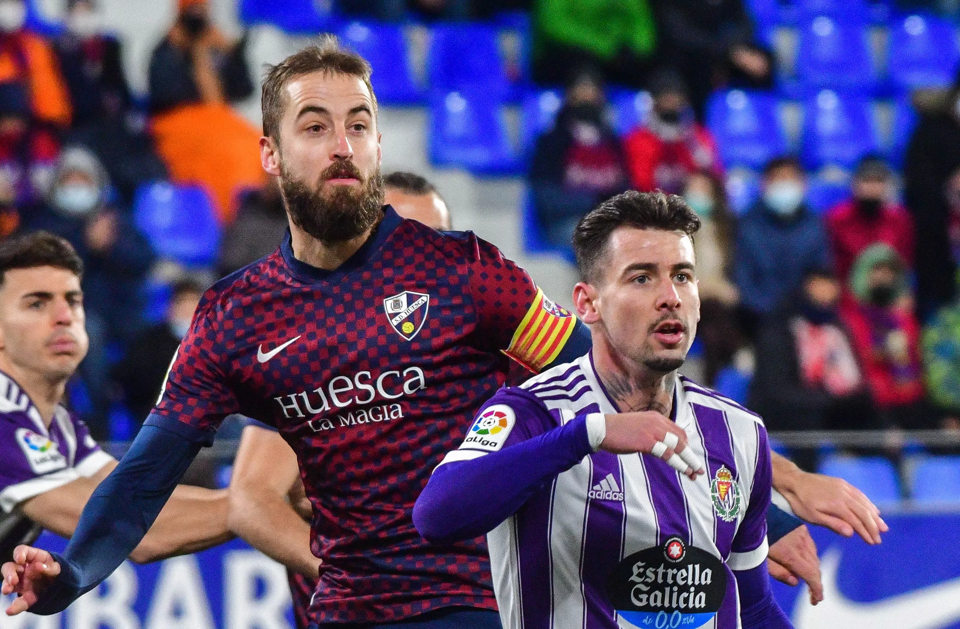 Foto de archivo de un Huesca-Valladolid.