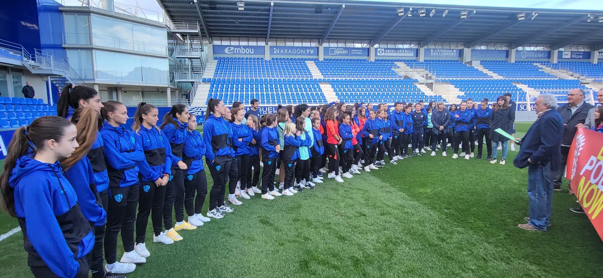 Rotary Club y el Huesca Femenino, contra la Polio