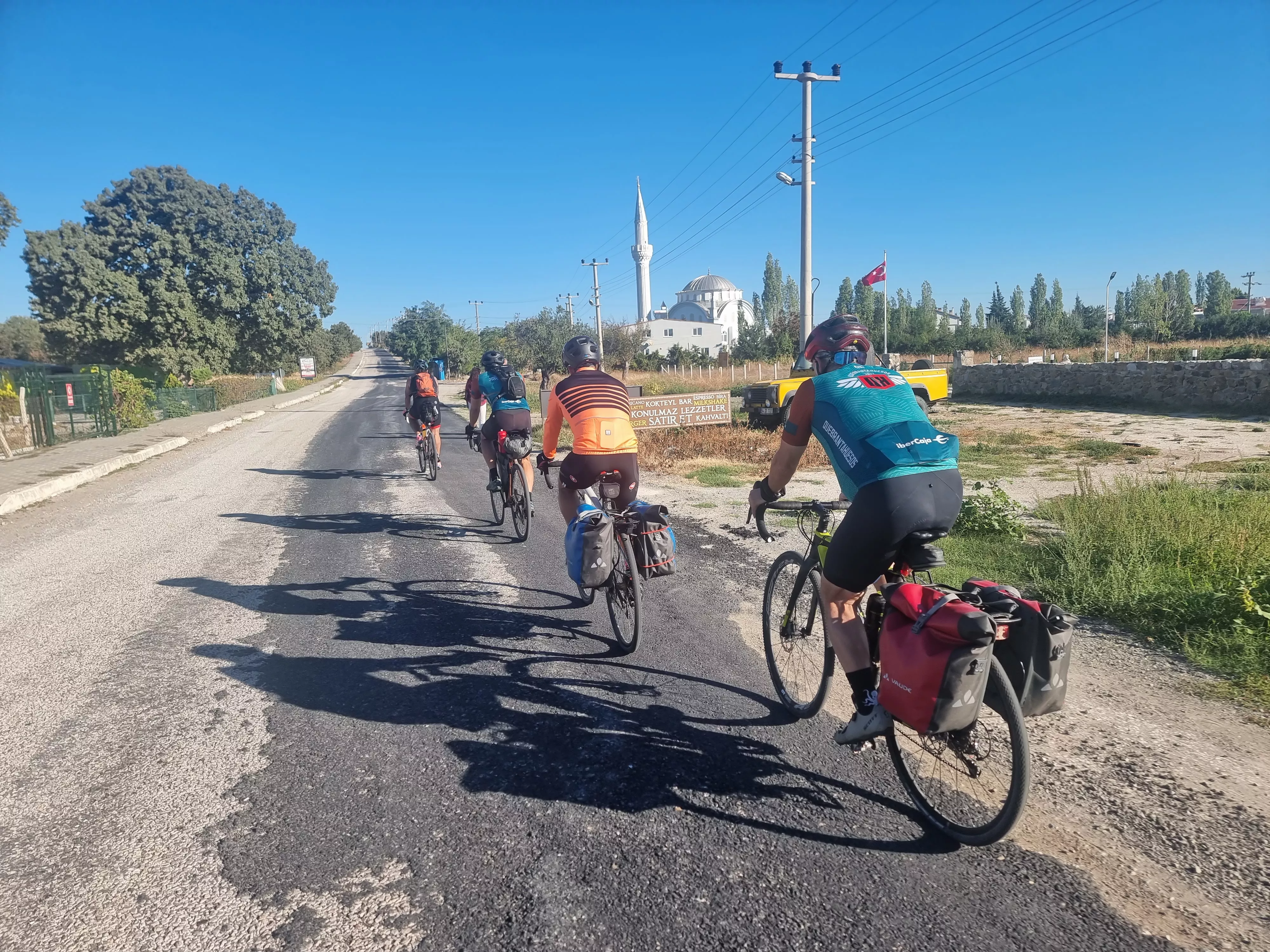 Expedición en bicicleta por Turquía.