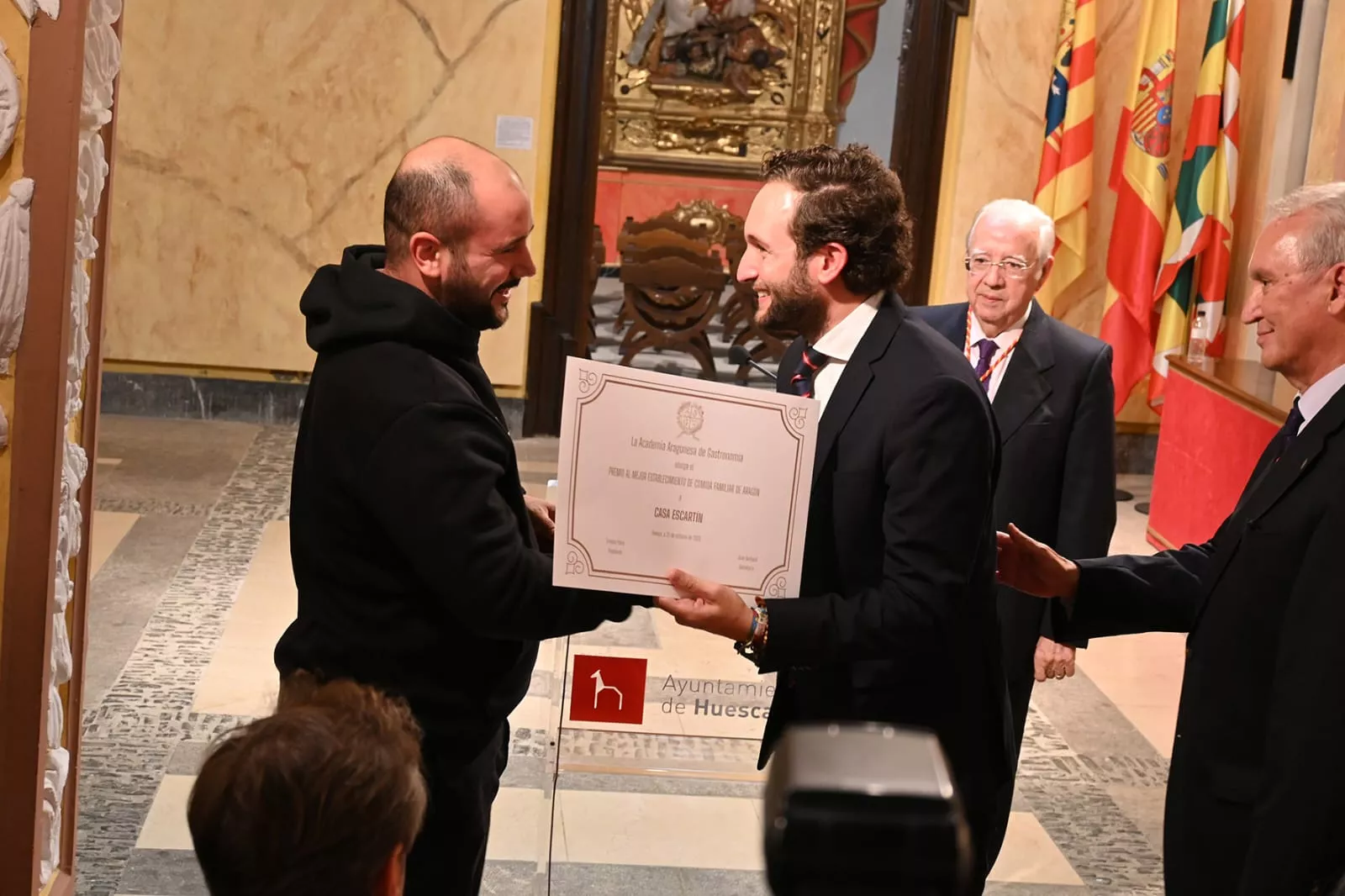 Premios Anuales de Gastronomía. Foto Carlos Jalle