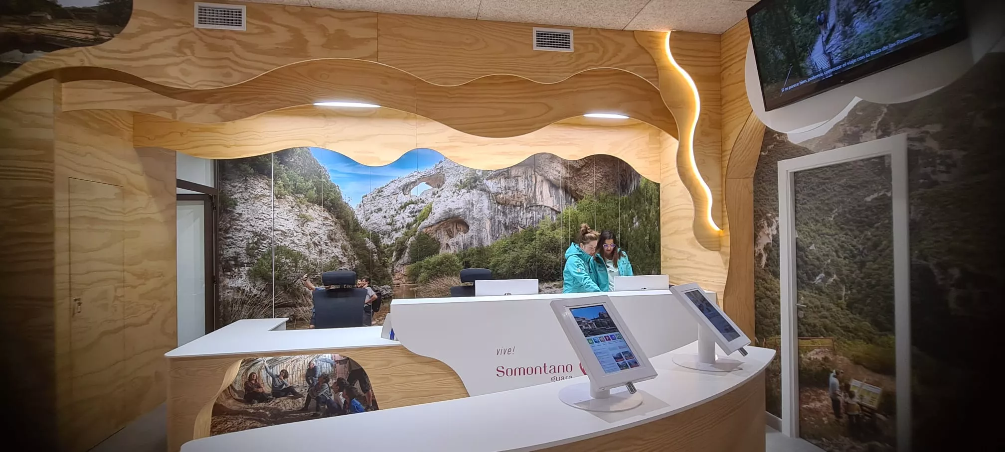 Nueva Oficina de Turismo comarcal en Alquézar.