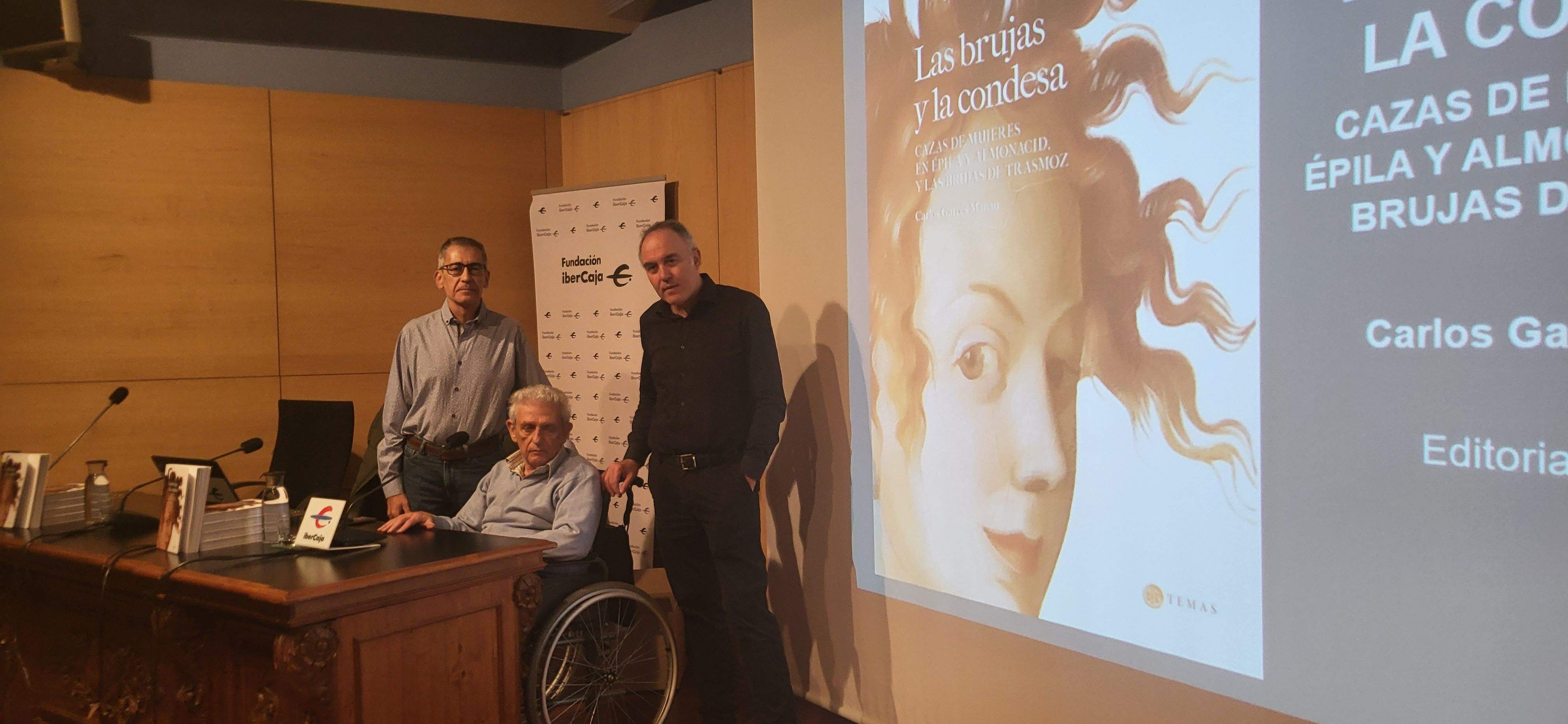 Carlos Garcés, Ángel Gari y Rafael Yuste. Foto Myriam Martínez Carlos Garcés, Ángel Gari y Rafael Yuste. Foto Myriam Martínez