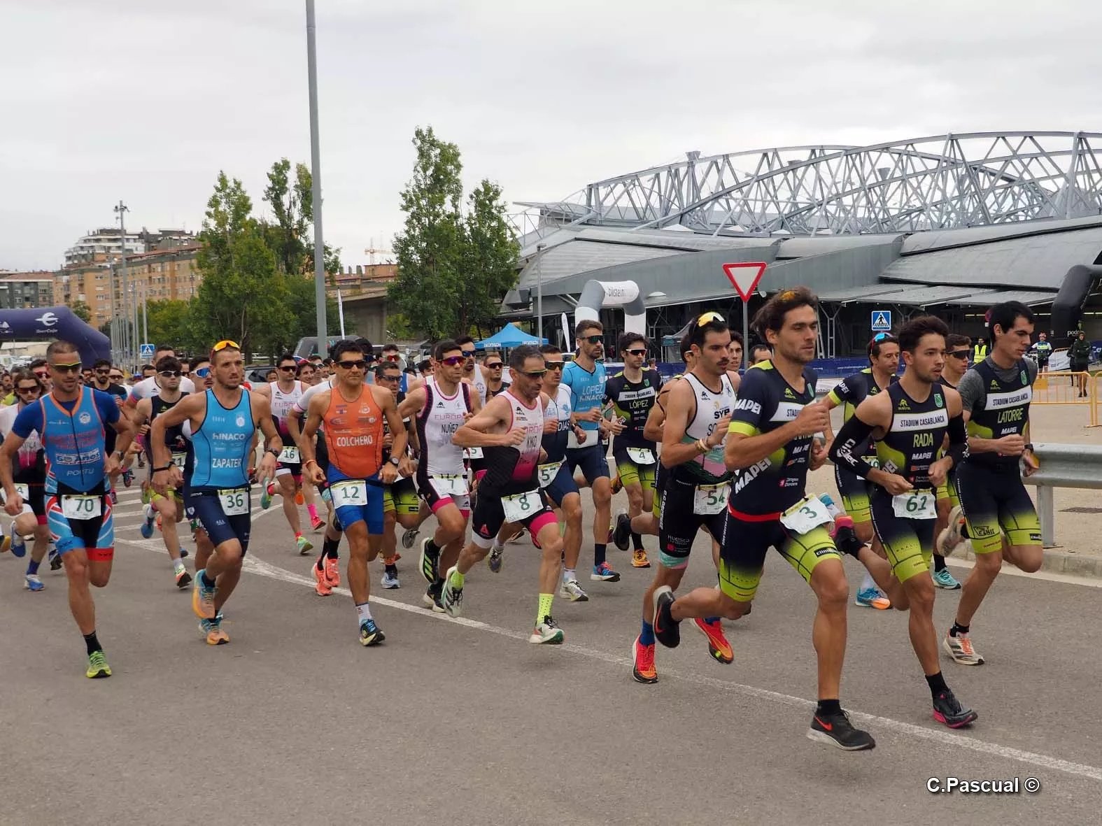 Desde el primer metro se empezaron a marcar diferencias. Foto: CC Oscense/Carlos Pascual