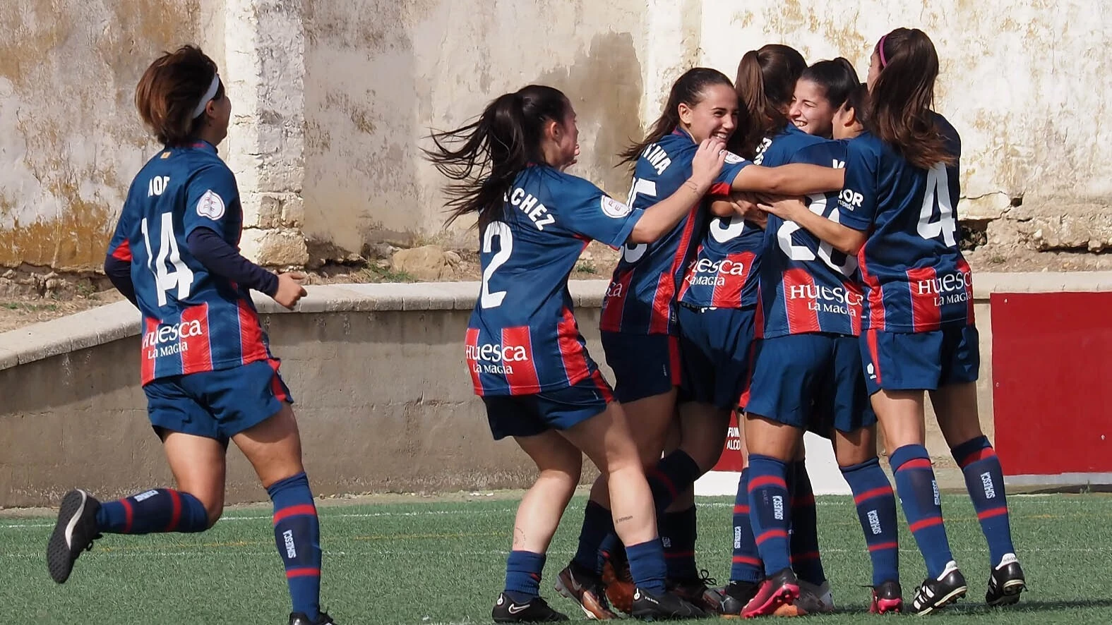 La SD Huesca Femenino quiere confirmar su reacción ante el líder