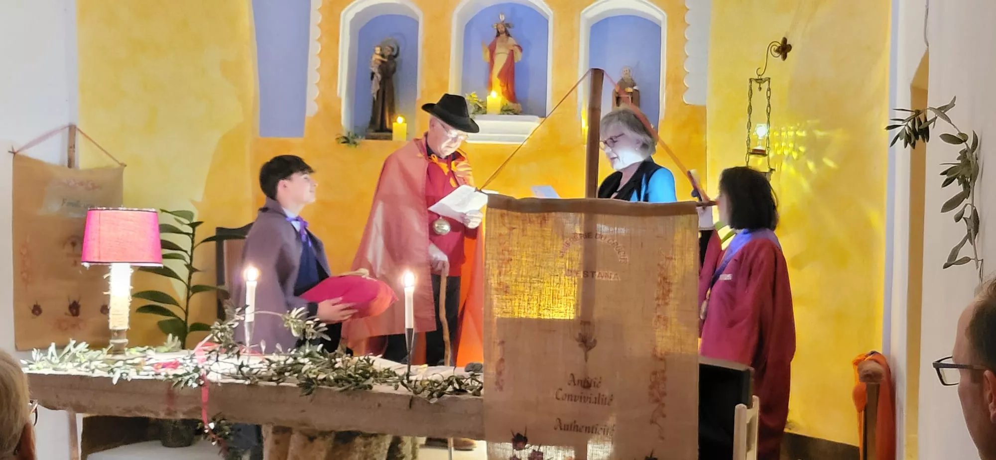 Tercer capítulo de la Cofradía del Azafrán de Estaña