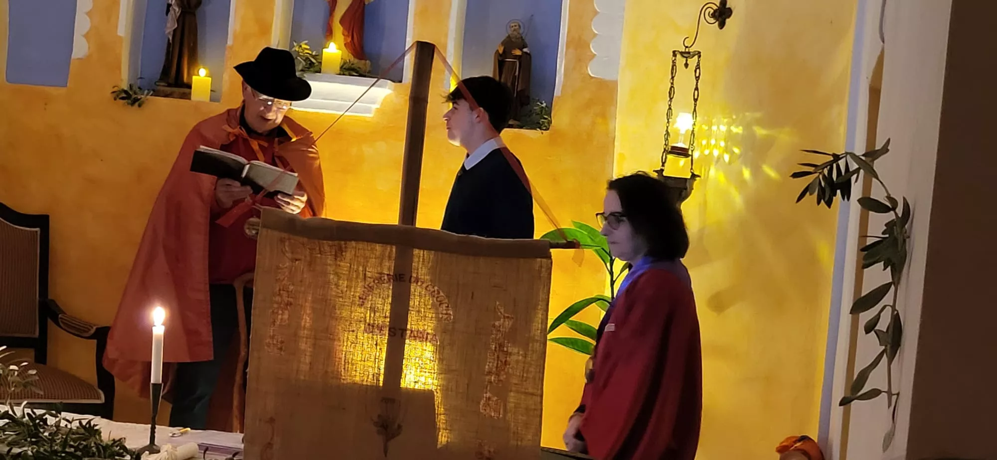 Tercer capítulo de la Cofradía del Azafrán de Estaña