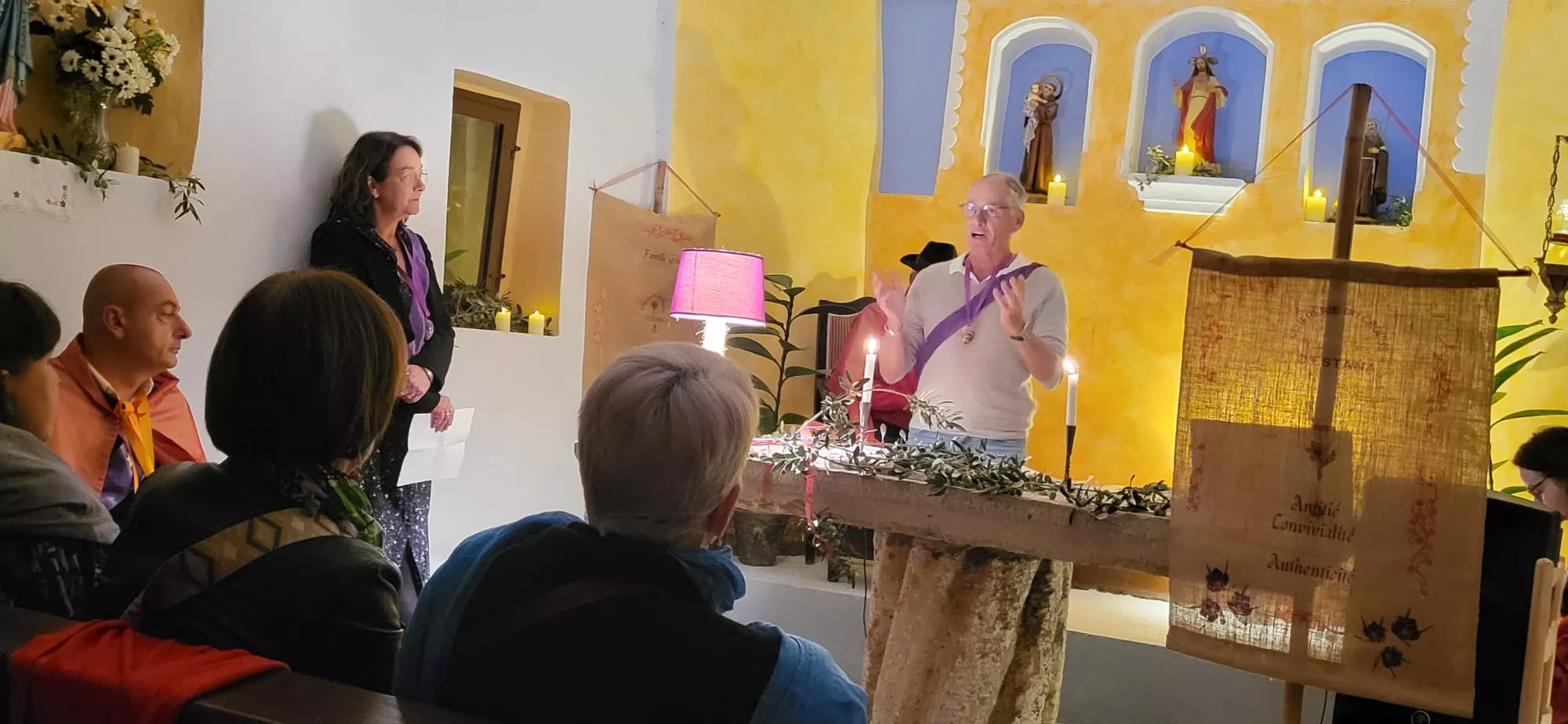 Tercer capítulo de la Cofradía del Azafrán de Estaña