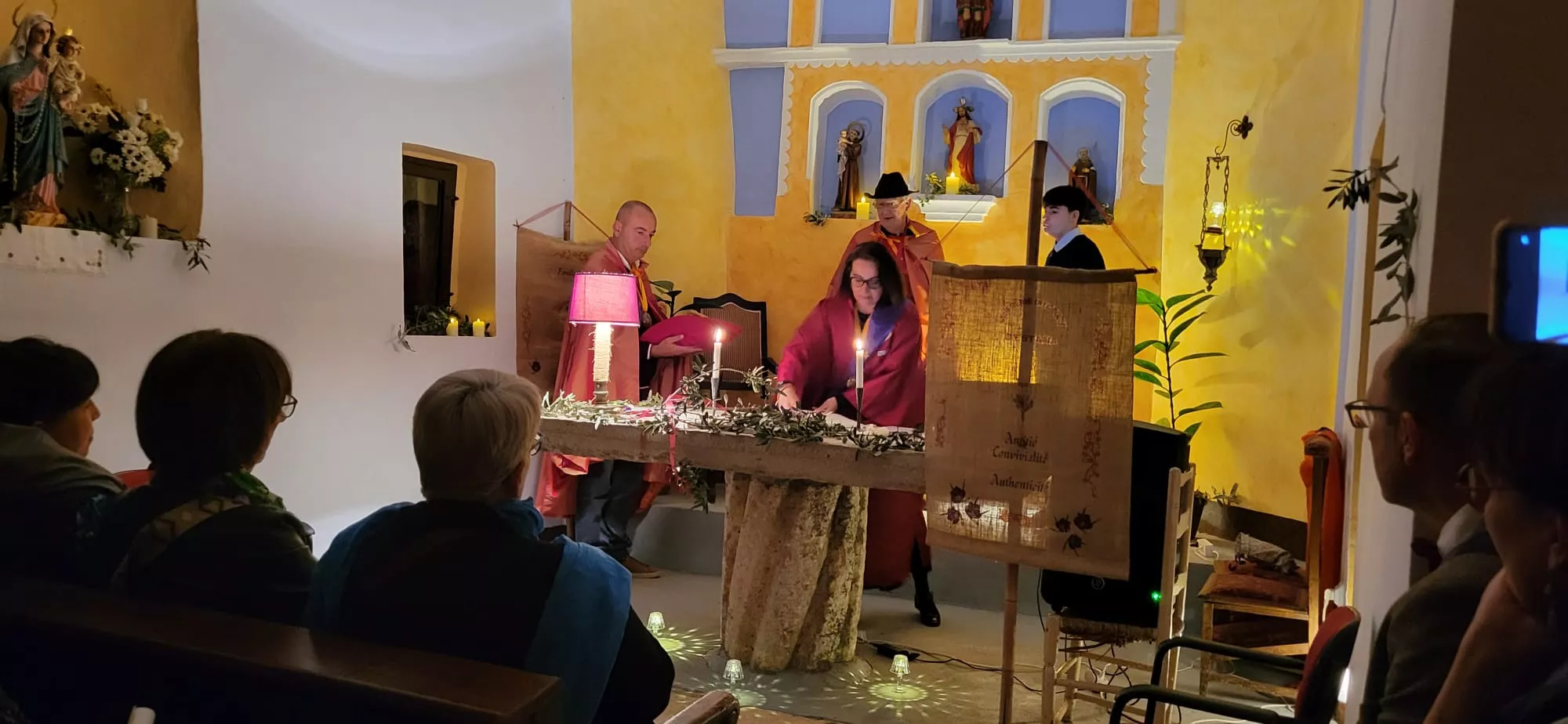 Tercer capítulo de la Cofradía del Azafrán de Estaña