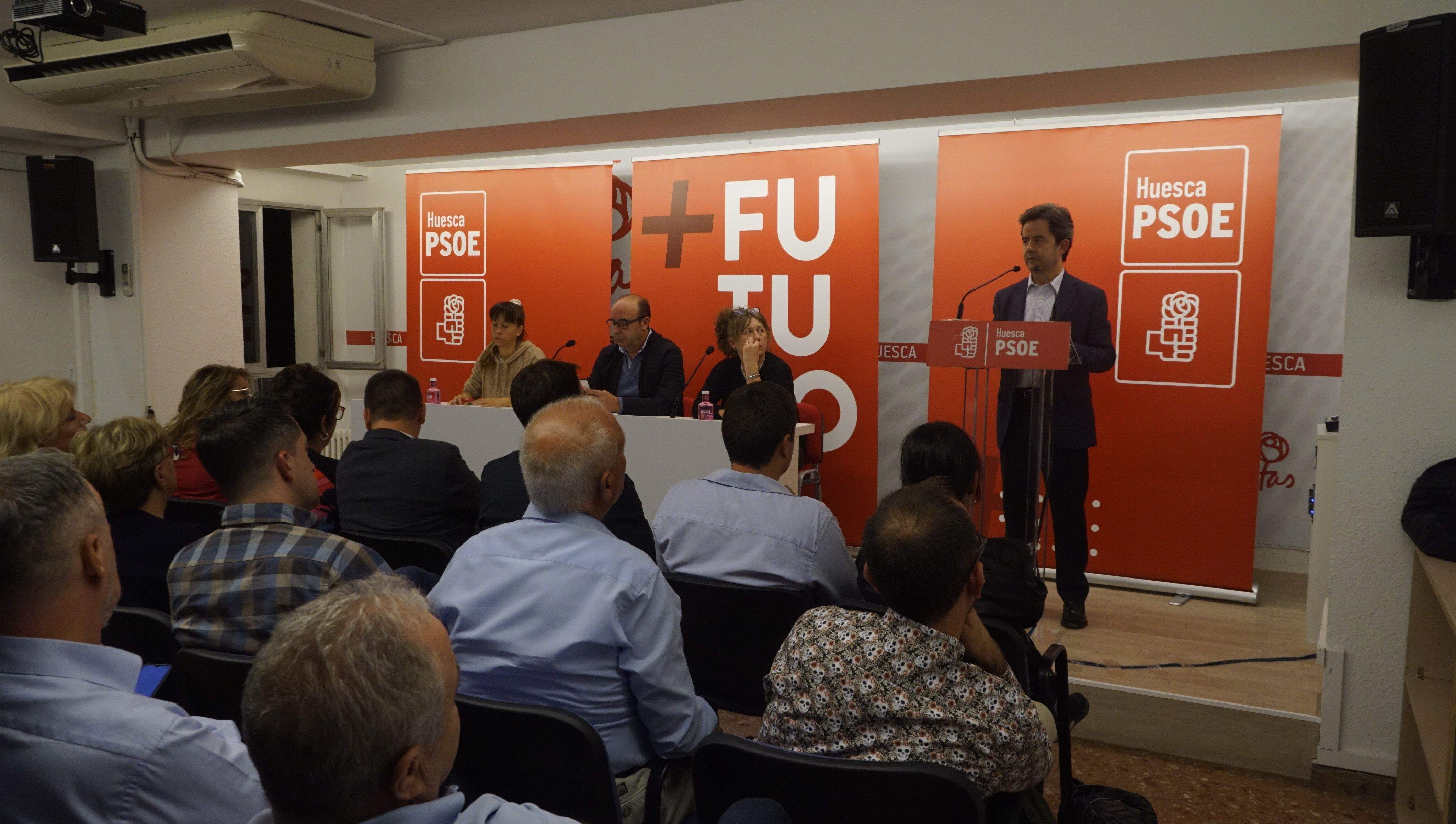 Luis Felipe durante su intervención en la reunión del Comité Provincial.