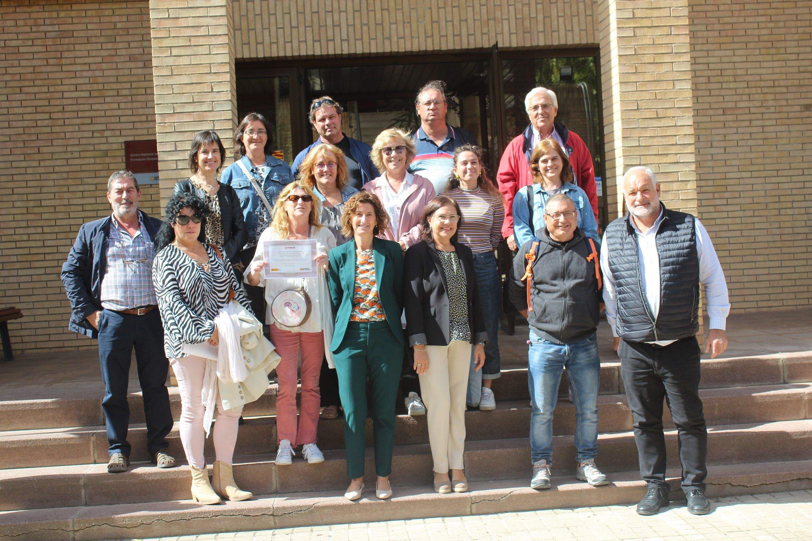 El acto de clausura se celebró este miércoles en el Centro de Formación del INAEM en Huesca.