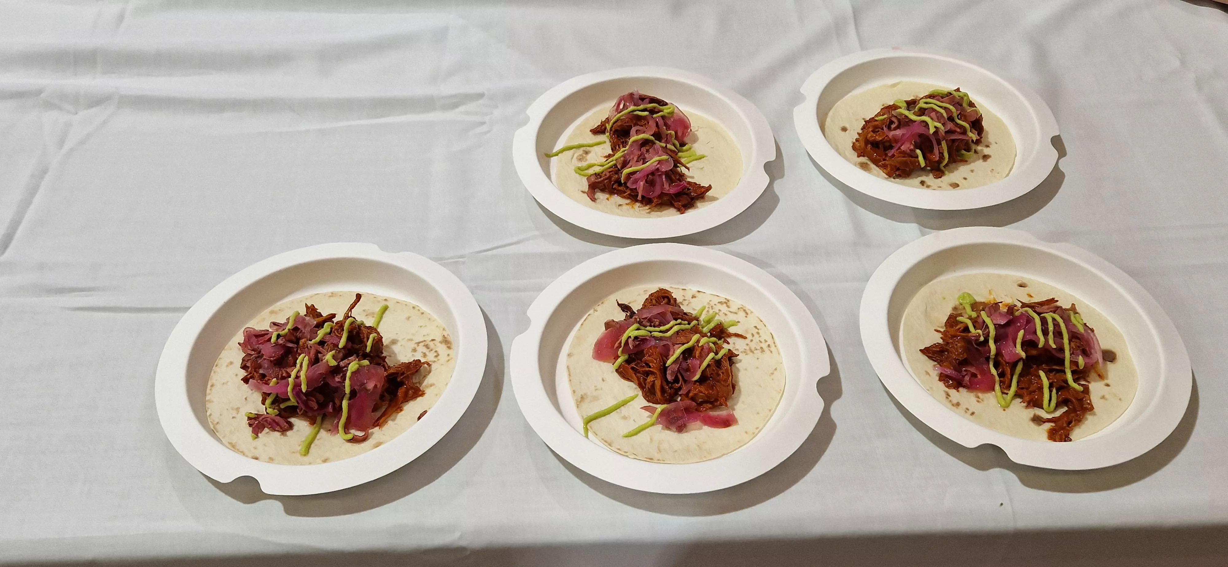 Uno de los platos cocinados por el chef Dani Sarasa. XXXII Jornadas Micológicas de Ayerbe. Foto Myriam Martínez