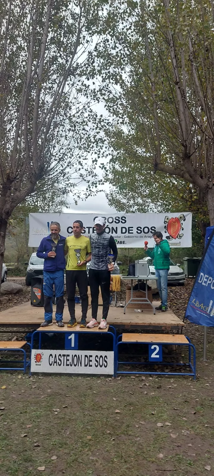 Podio absoluto masculino.