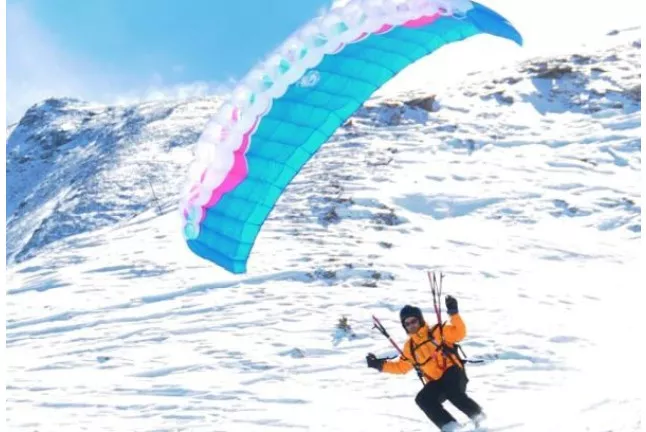 Parapente en Huesca.