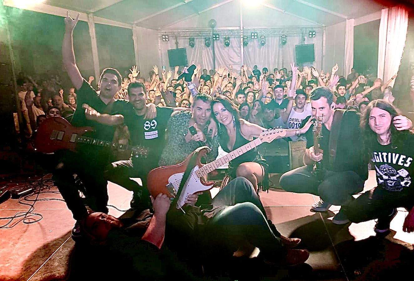 La Orquesta Manacor, en Alcubierre.