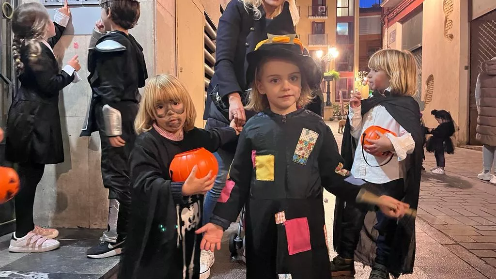 Celebración de Halloween en Huesca. Foto Mercedes Manterola