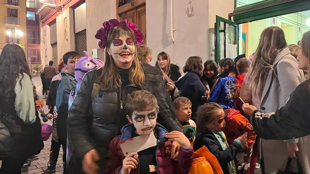 Celebración de Halloween en Huesca. Foto Mercedes Manterola