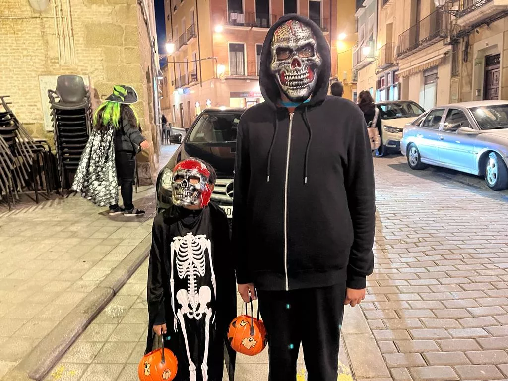 Celebración de Halloween en Huesca. Foto Mercedes Manterola