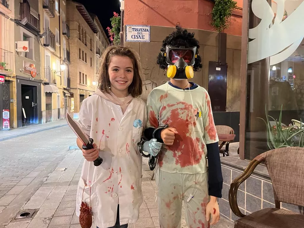 Celebración de Halloween en Huesca. Foto Mercedes Manterola