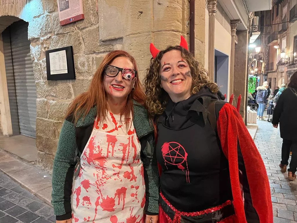 Celebración de Halloween en Huesca. Foto Mercedes Manterola