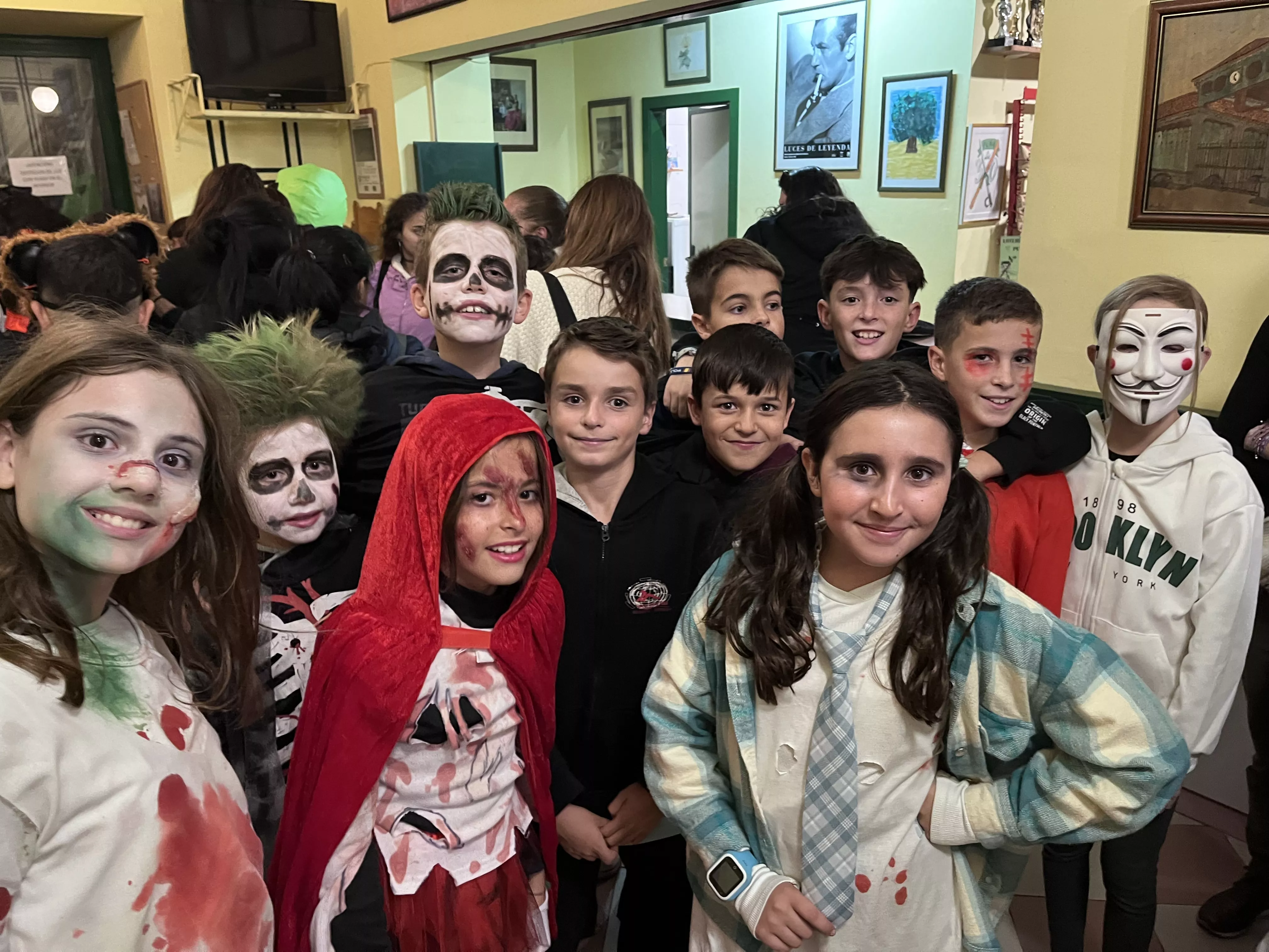 Celebración de Halloween en Huesca. Foto Mercedes Manterola