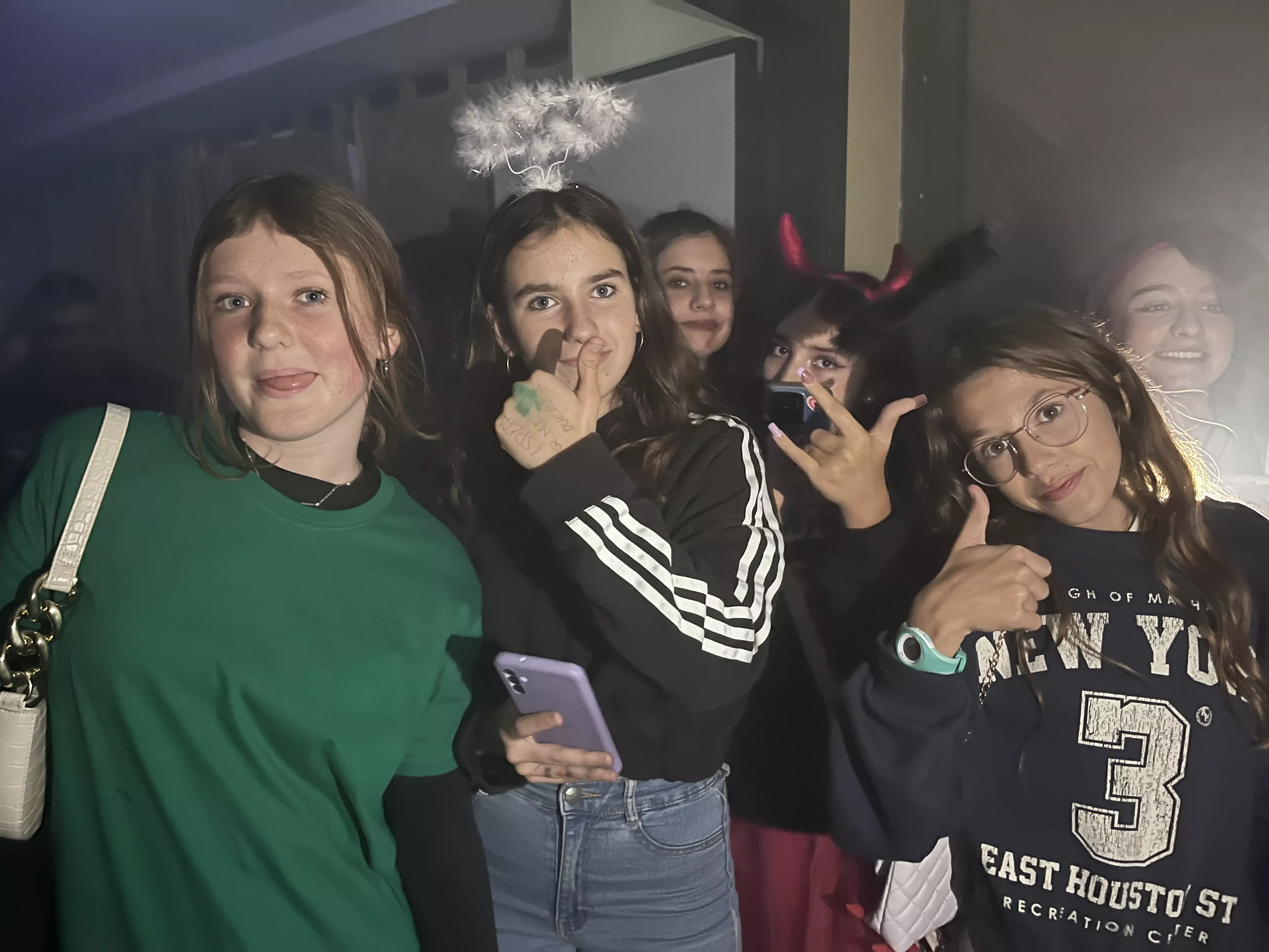 Túnel del terror de la Asociación de Vecinos del Casco Viejo. Foto Mercedes Manterola