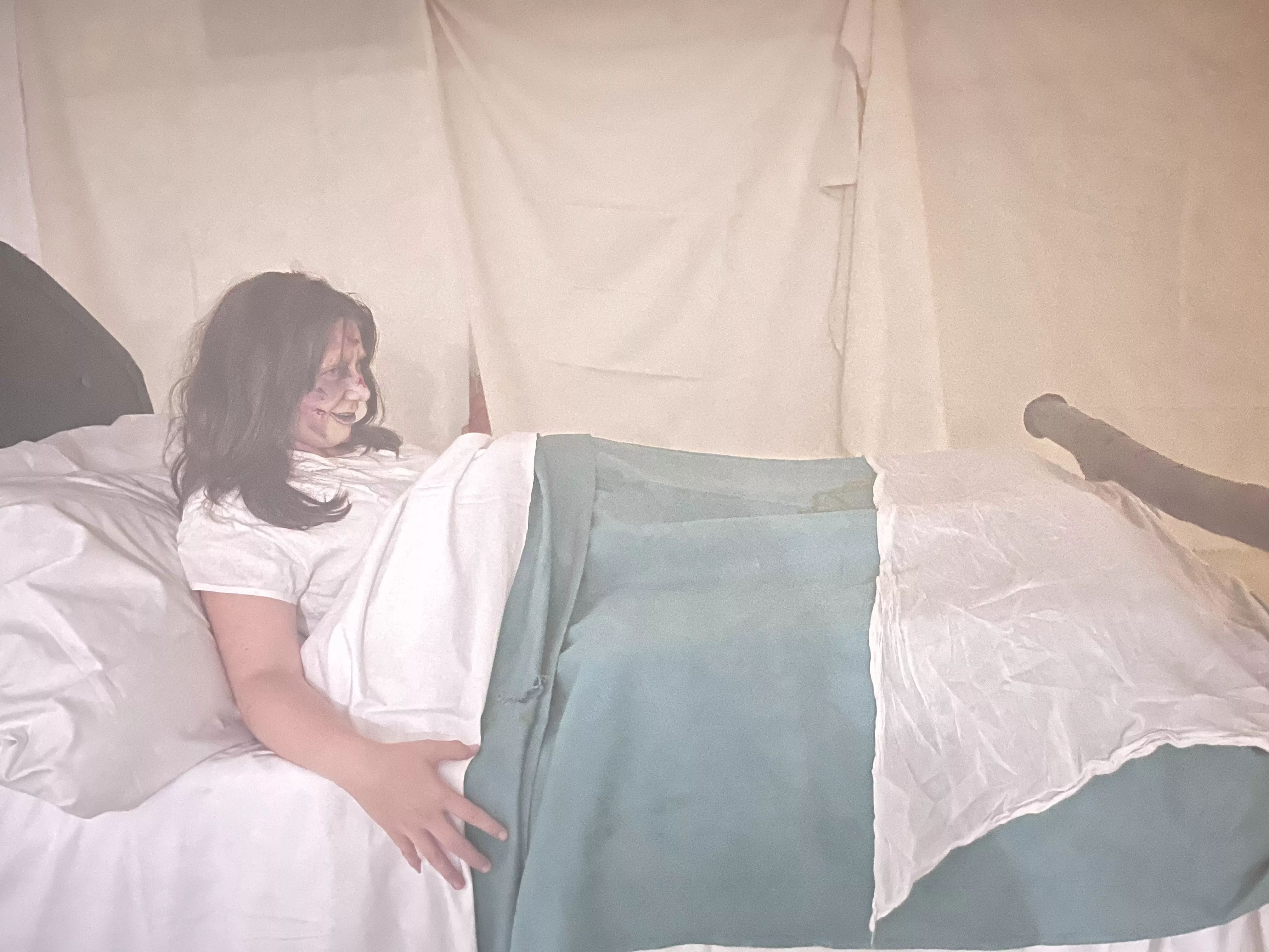 Túnel del terror de la Asociación de Vecinos del Casco Viejo. Foto Mercedes Manterola