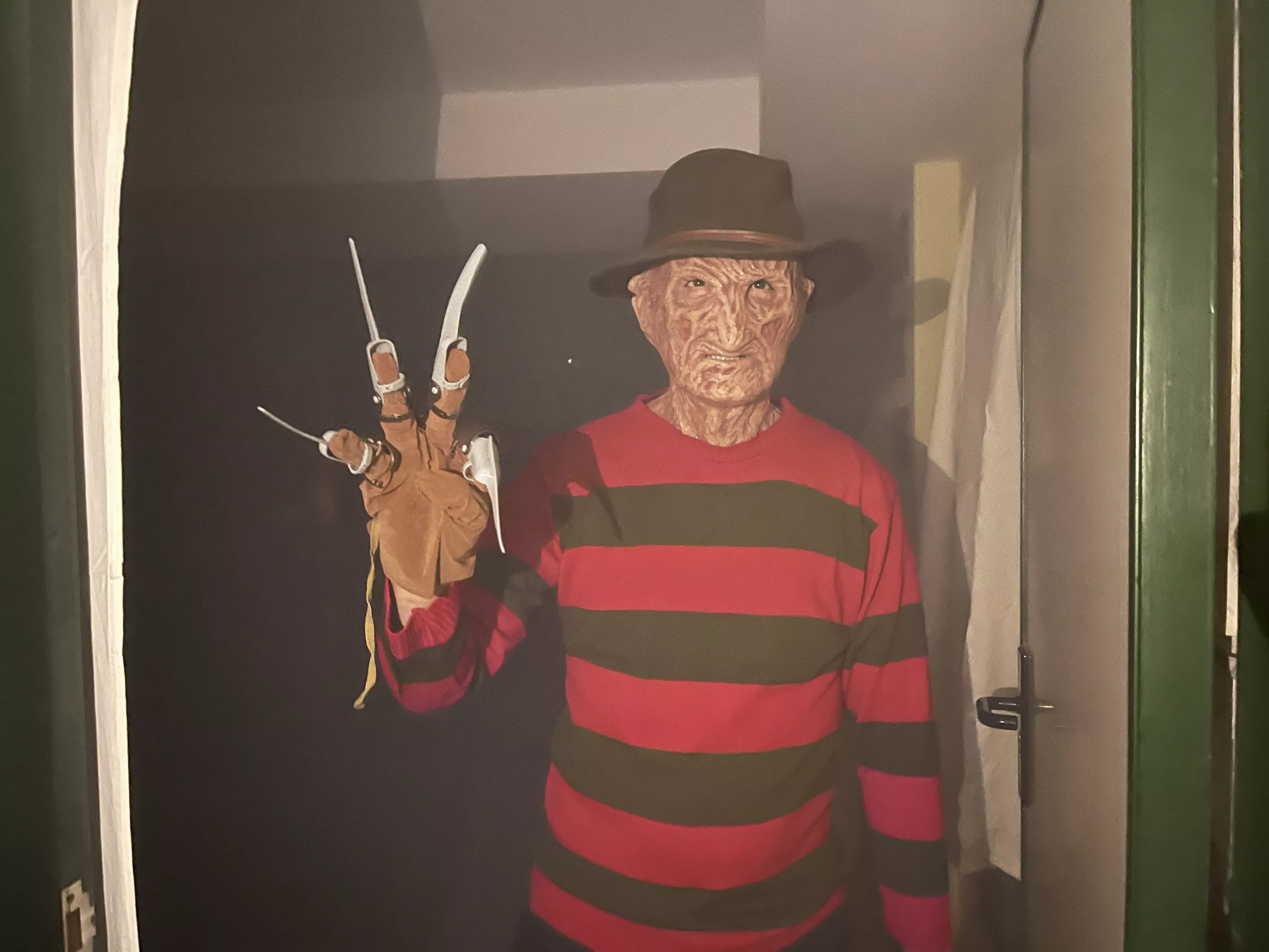 Túnel del terror de la Asociación de Vecinos del Casco Viejo. Foto Mercedes Manterola