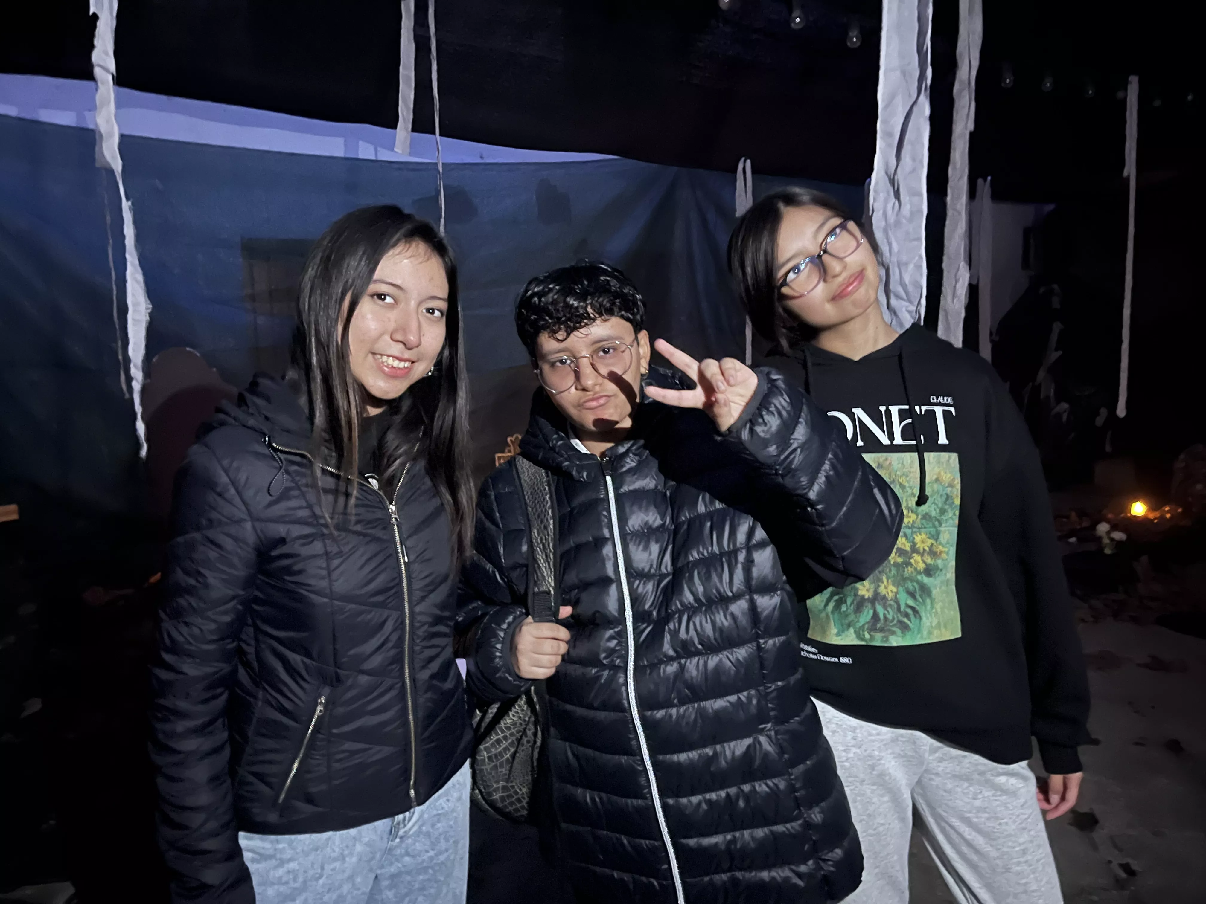 Túnel del terror de la Asociación de Vecinos del Casco Viejo. Foto Mercedes Manterola