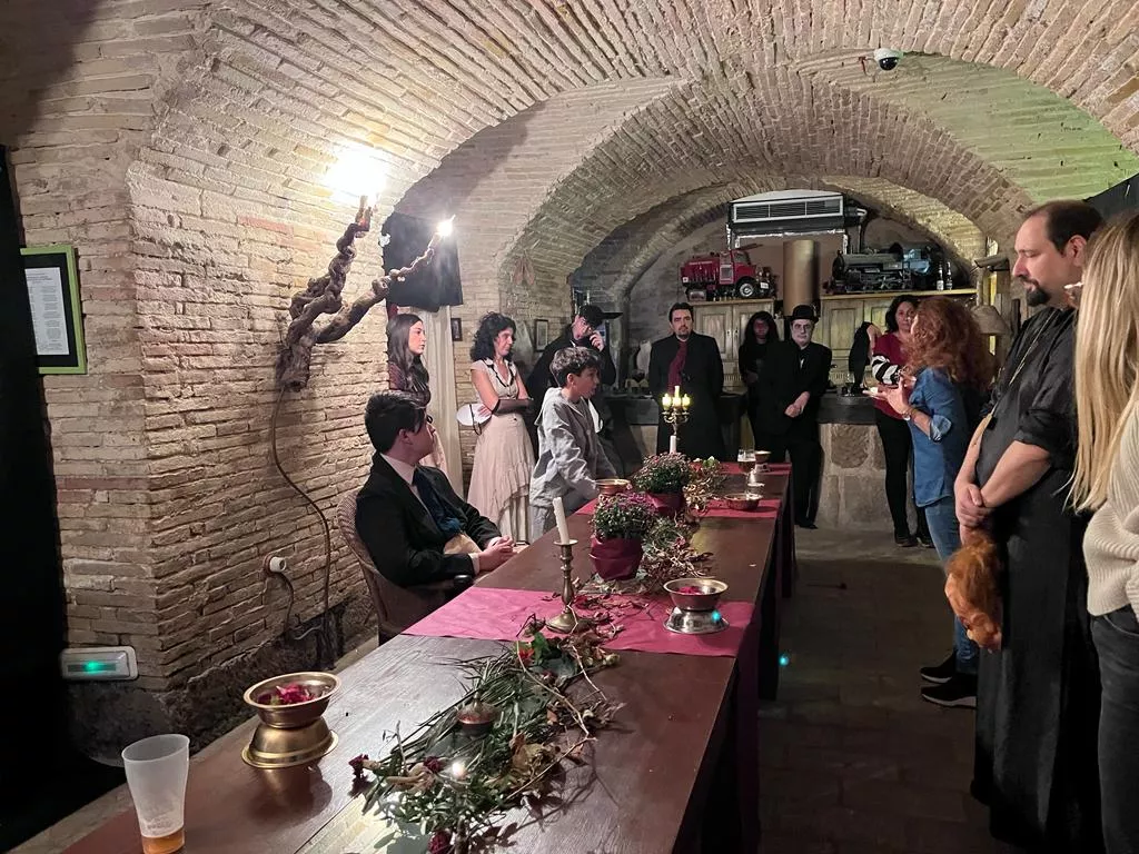 Representación terrorífica en La Confianza. Foto Mercedes Manterola