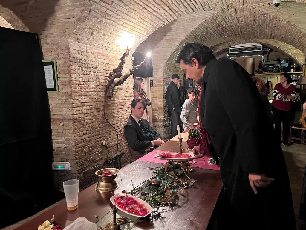 Representación terrorífica en La Confianza. Foto Mercedes Manterola