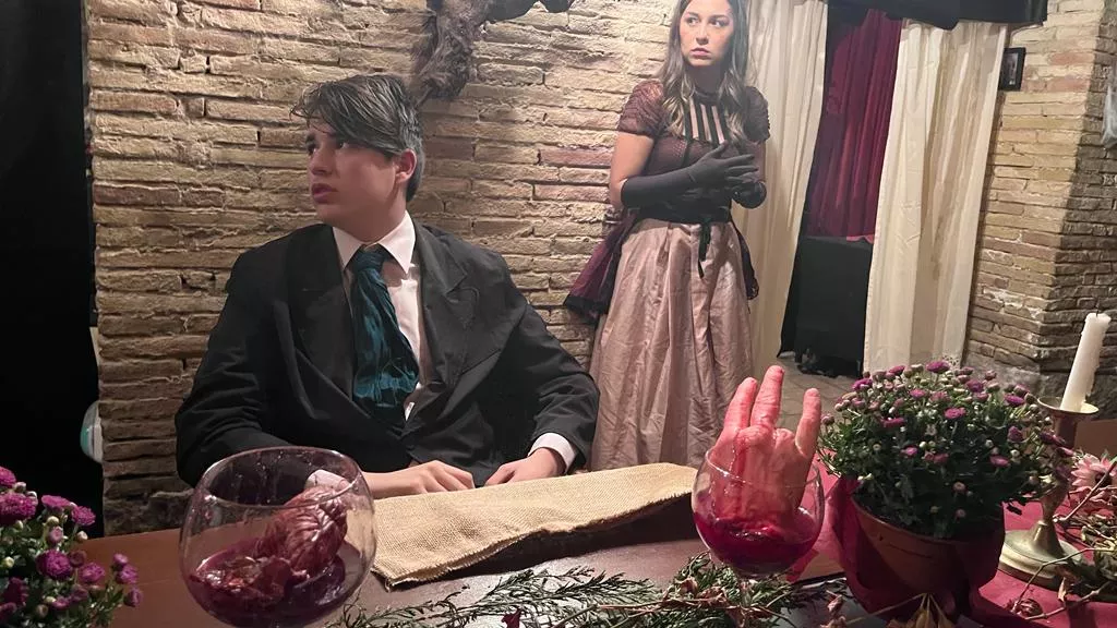 Representación terrorífica en La Confianza. Foto Mercedes Manterola