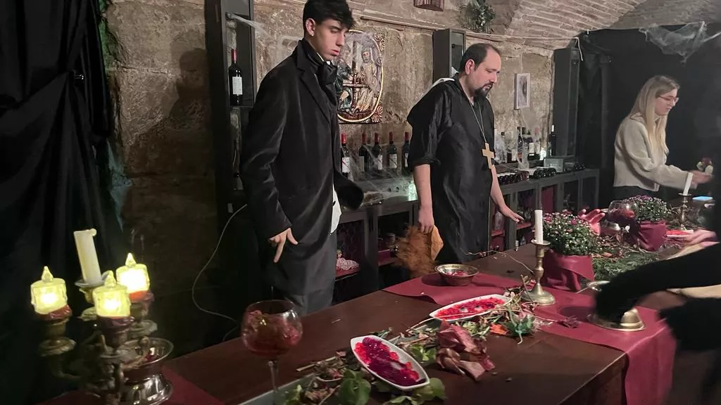 Representación terrorífica en La Confianza. Foto Mercedes Manterola