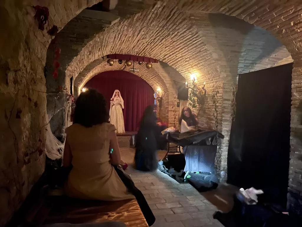 Representación terrorífica en La Confianza. Foto Mercedes Manterola