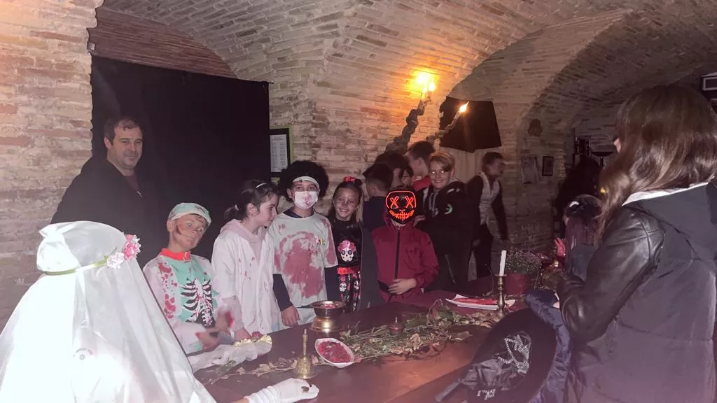 Representación terrorífica en La Confianza. Foto Mercedes Manterola