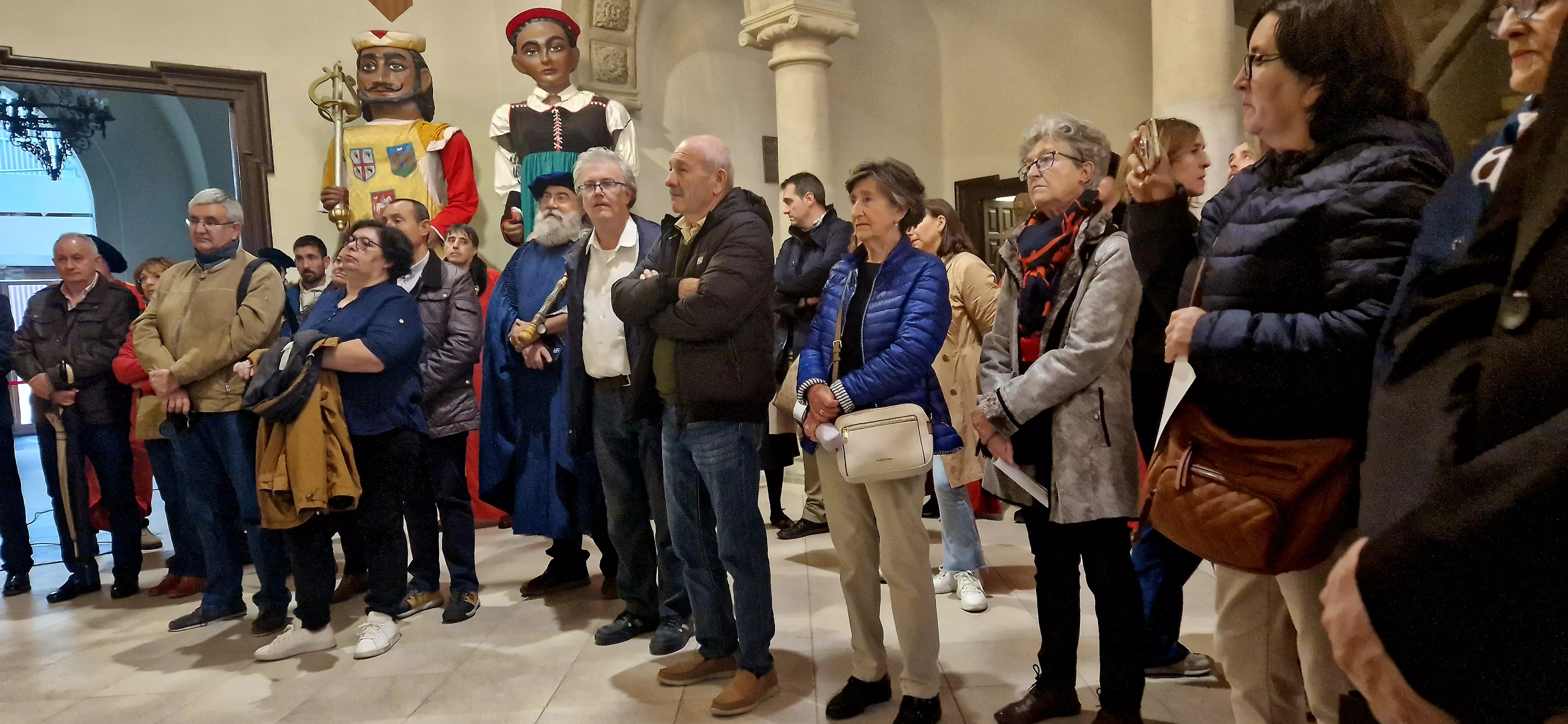 Recreación de la insaculación o extracción de oficios. Foto Myriam Martínez 