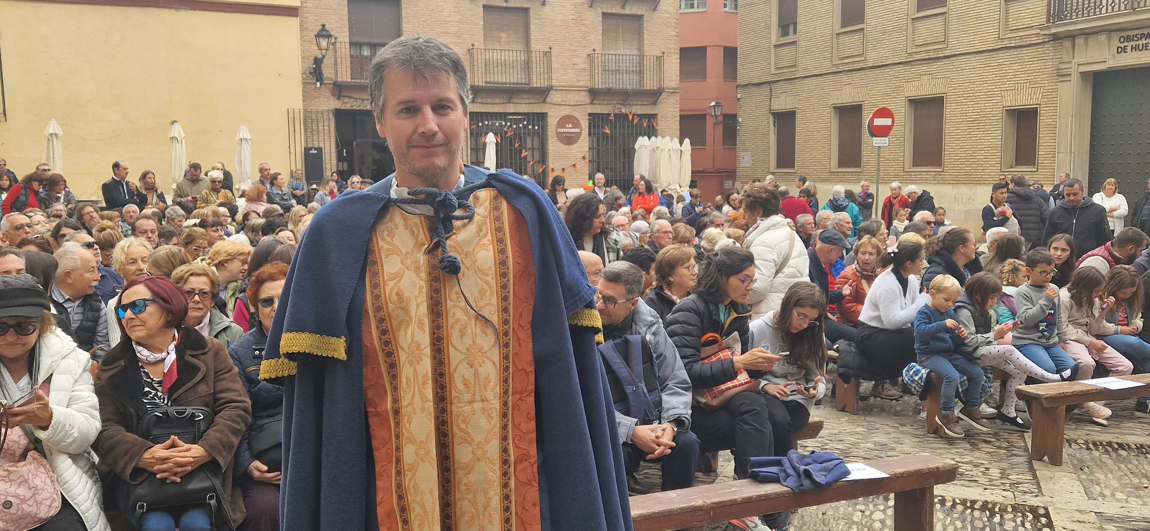 Recreación de la insaculación o extracción de oficios. Foto Myriam Martínez 