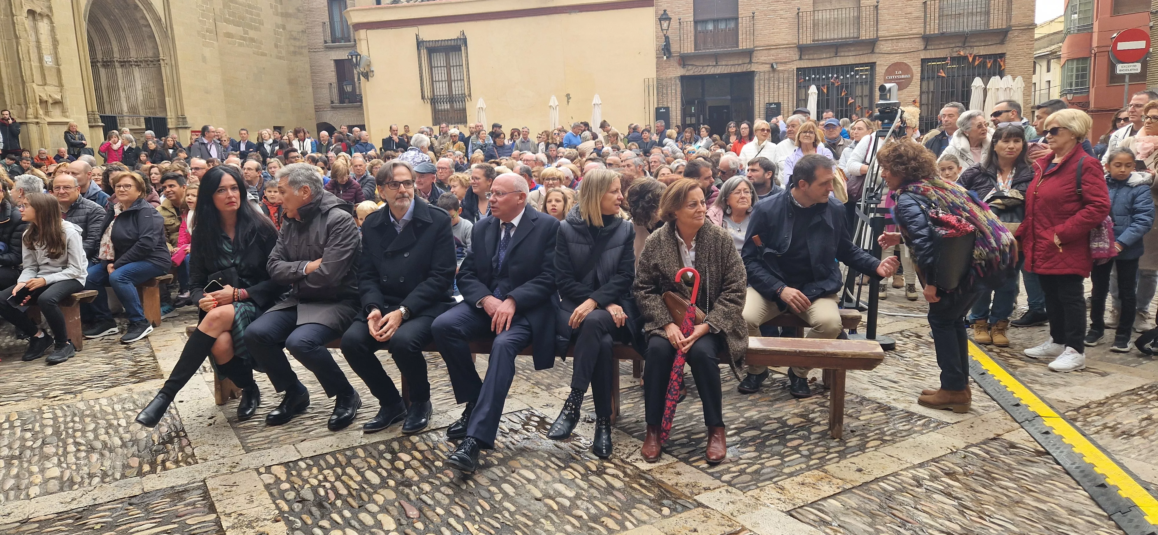 Recreación de la insaculación o extracción de oficios. Foto Myriam Martínez 