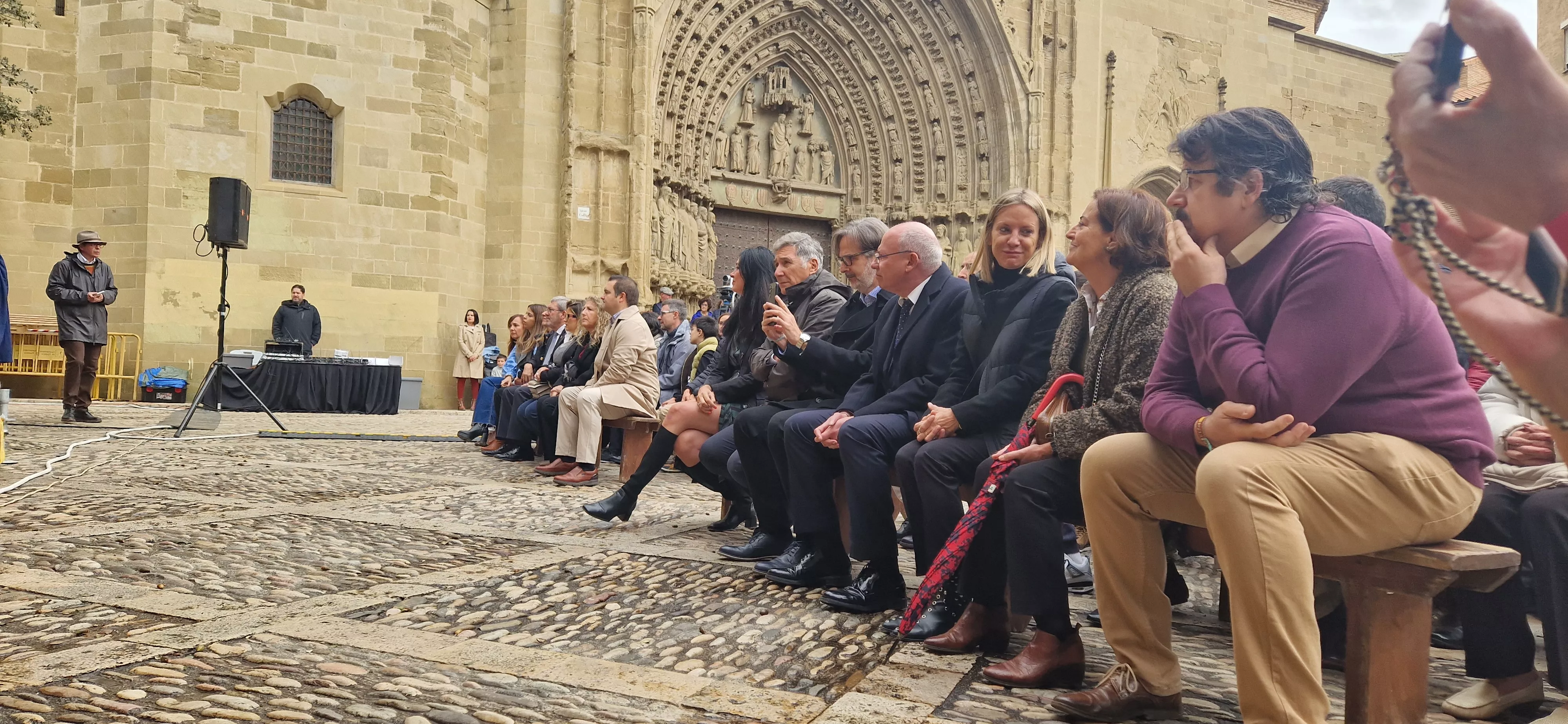 Recreación de la insaculación o extracción de oficios. Foto Myriam Martínez 