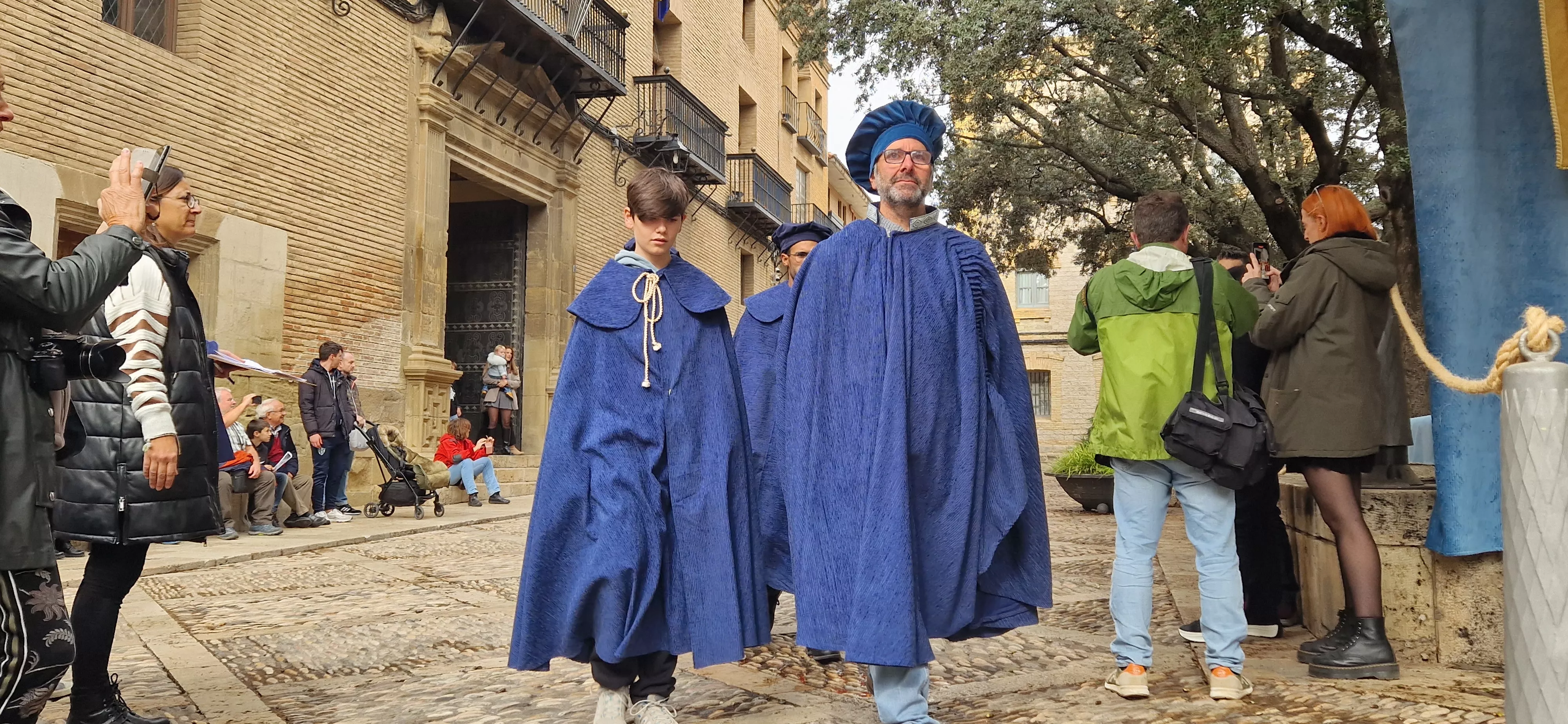 Recreación de la insaculación o extracción de oficios. Foto Myriam Martínez 