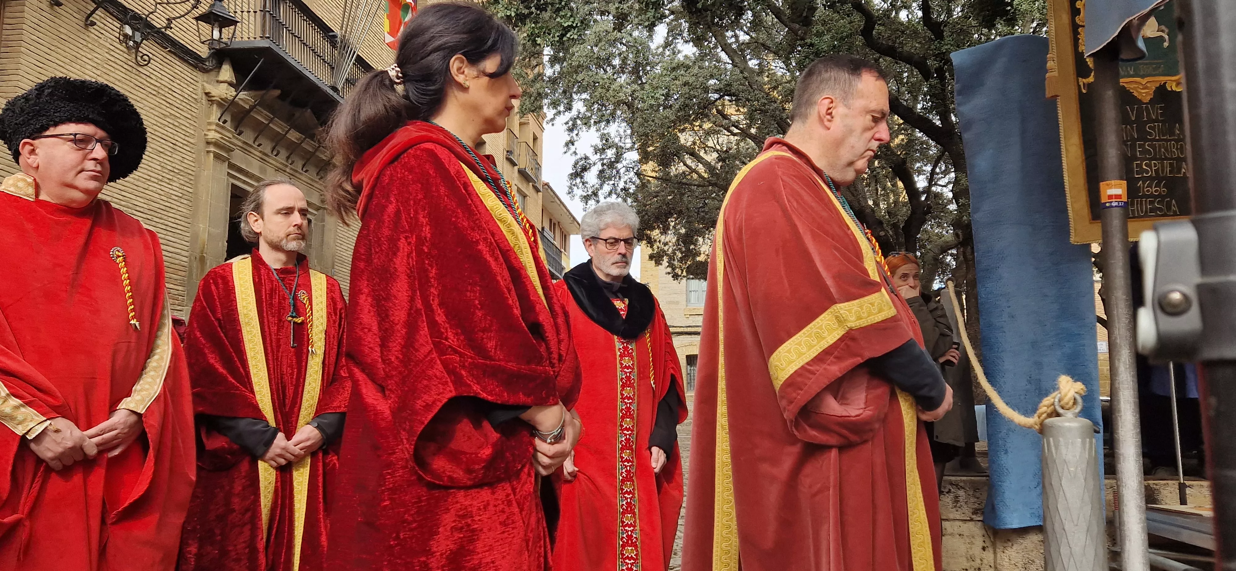 Recreación de la insaculación o extracción de oficios. Foto Myriam Martínez 