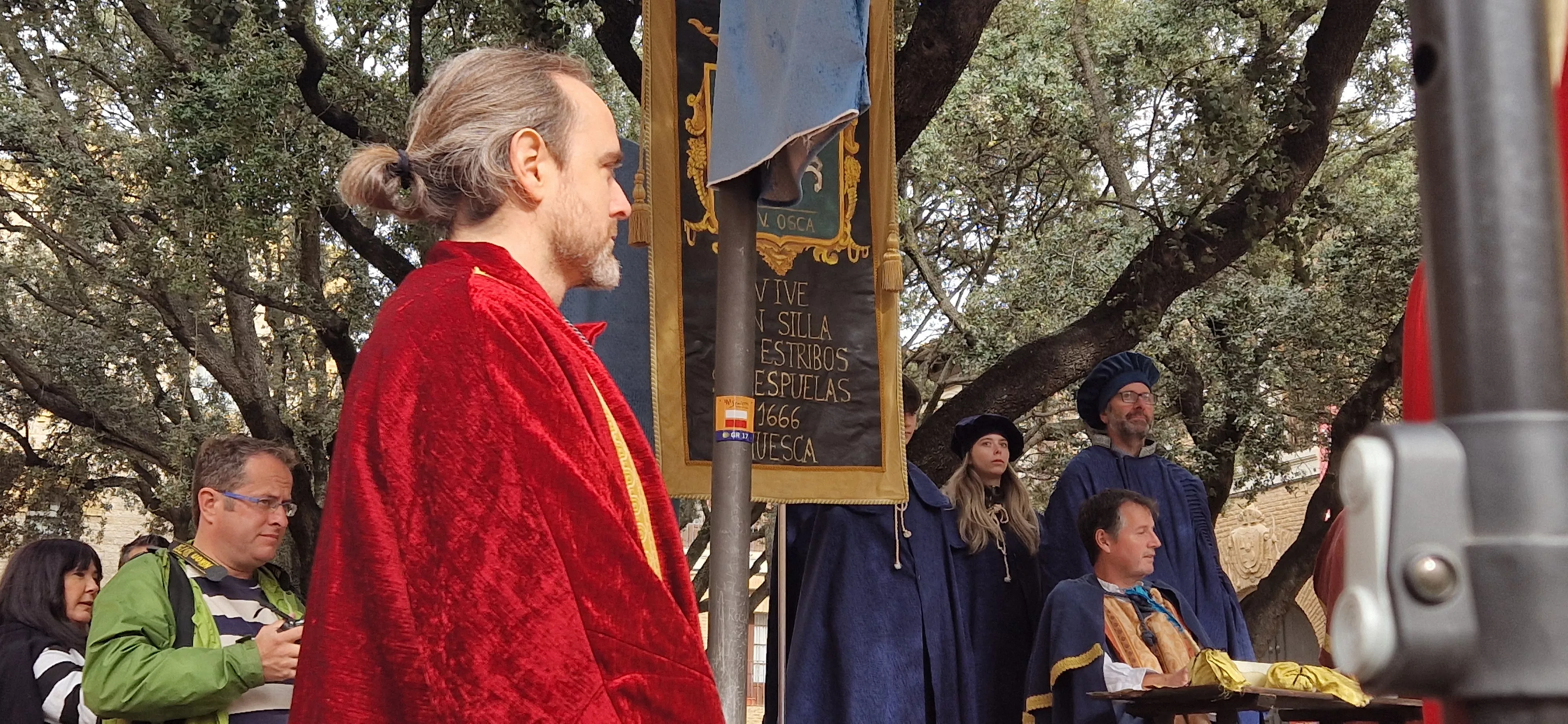 Recreación de la insaculación o extracción de oficios. Foto Myriam Martínez 