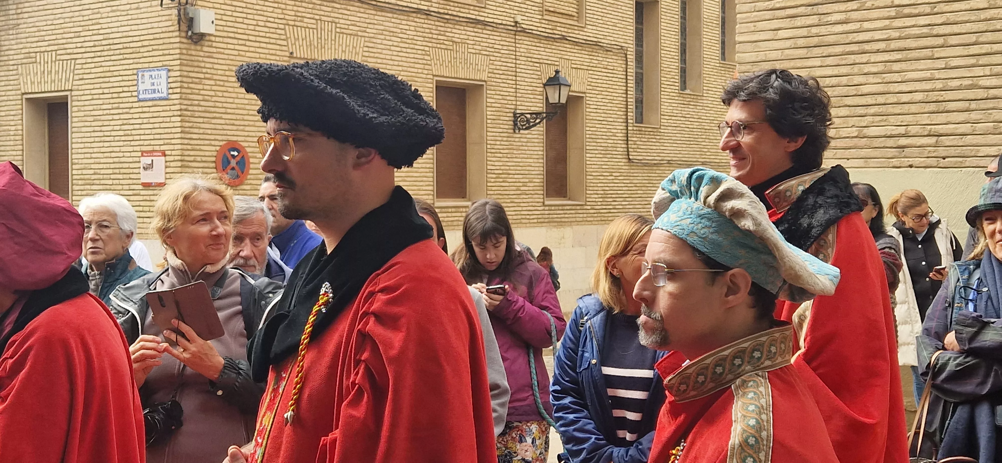 Recreación de la insaculación o extracción de oficios. Foto Myriam Martínez 