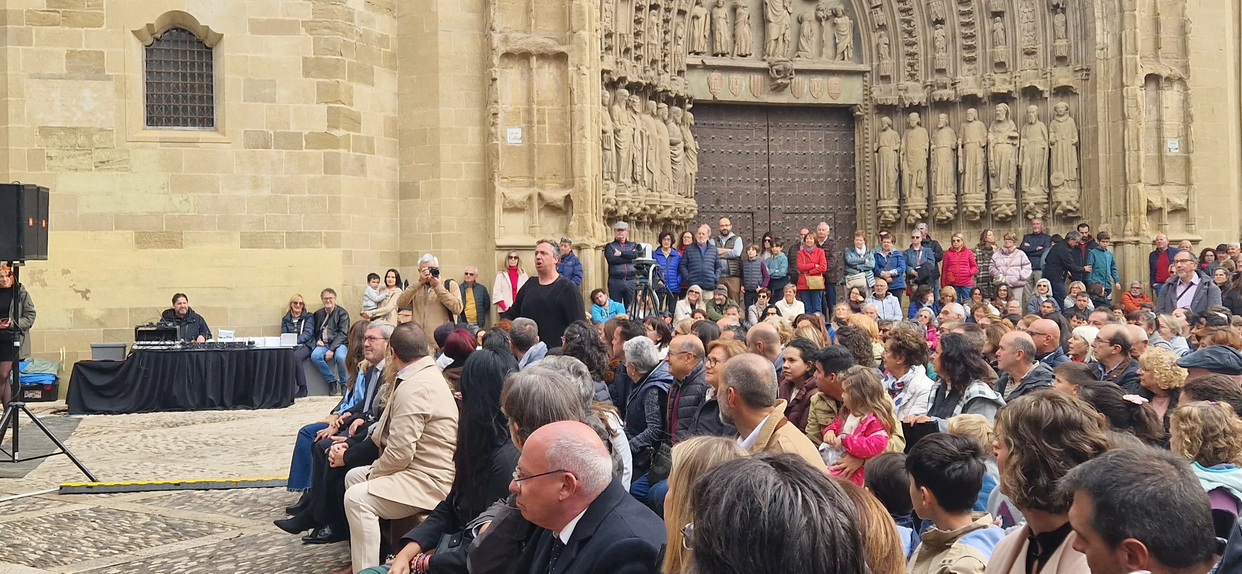 Recreación de la insaculación o extracción de oficios. Foto Myriam Martínez 