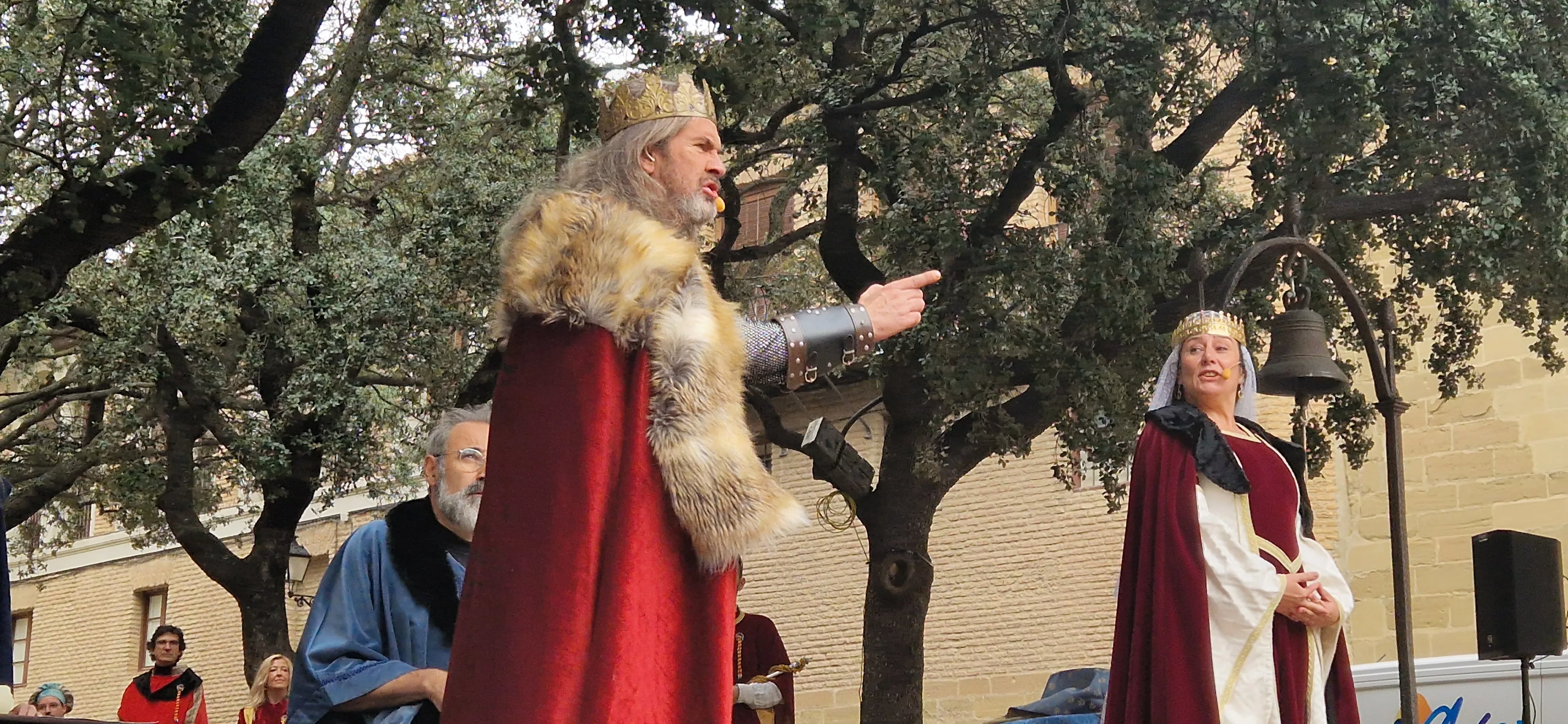 Recreación de la insaculación o extracción de oficios. Foto Myriam Martínez 