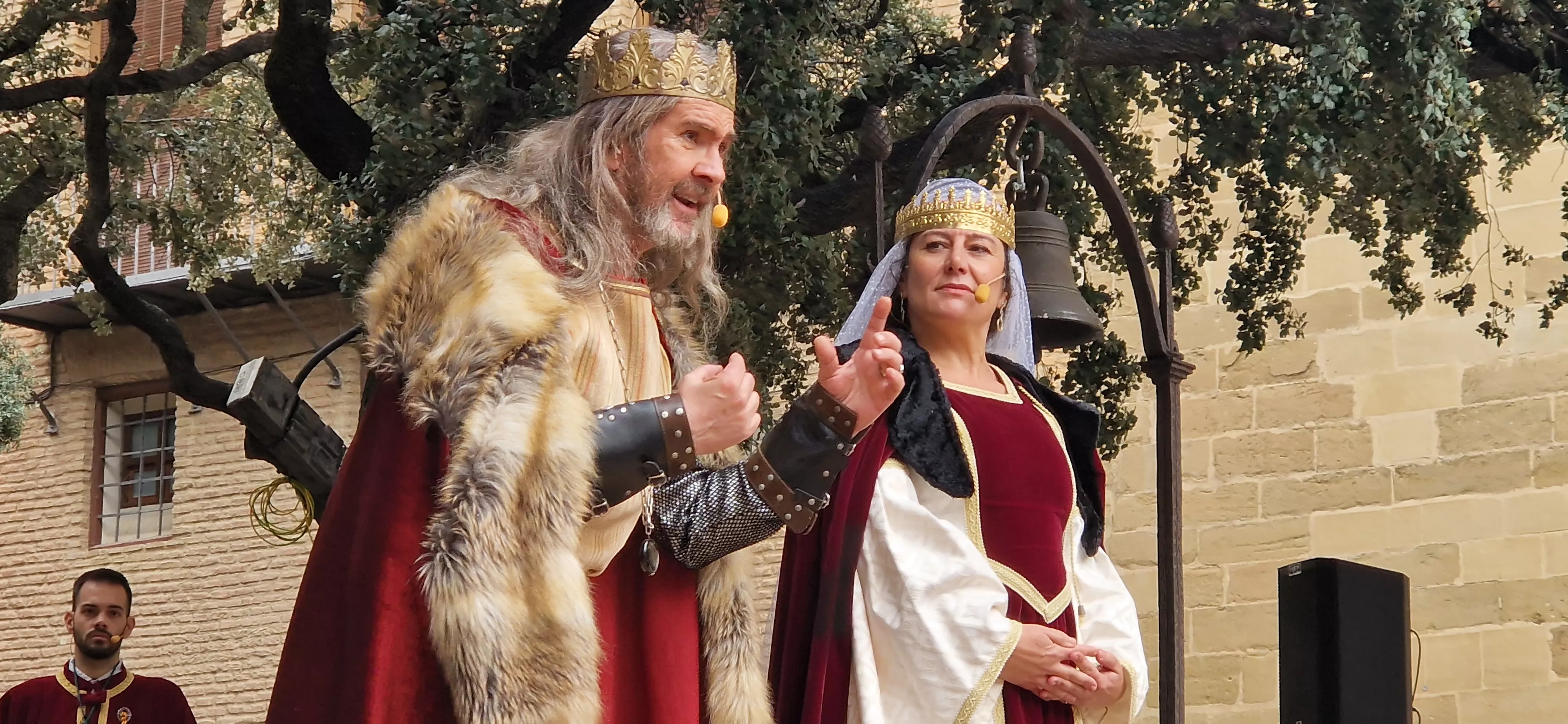 Recreación de la insaculación o extracción de oficios. Foto Myriam Martínez 