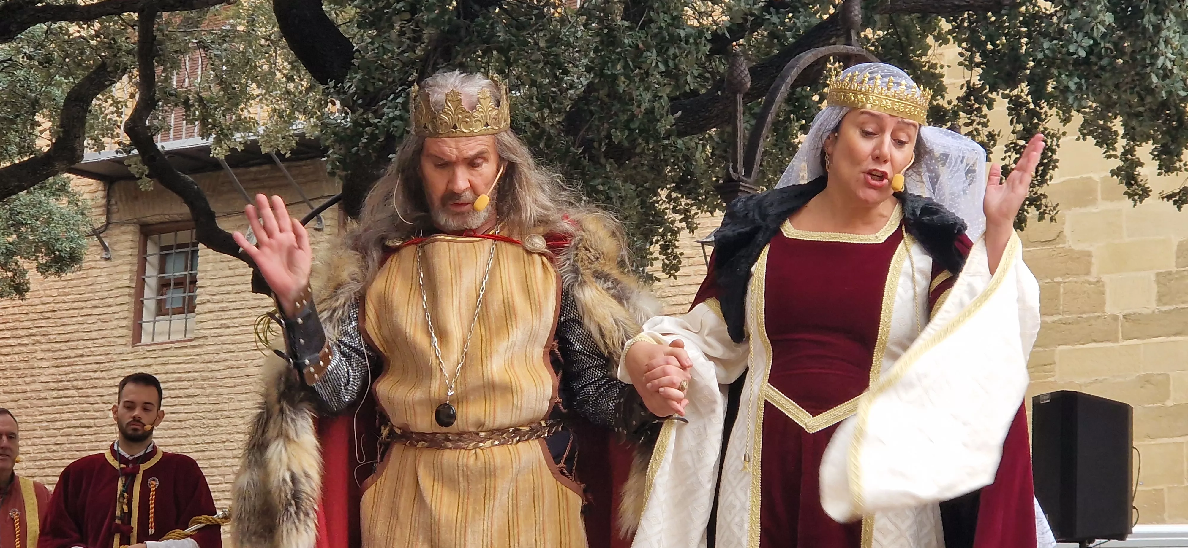 Recreación de la insaculación o extracción de oficios. Foto Myriam Martínez 